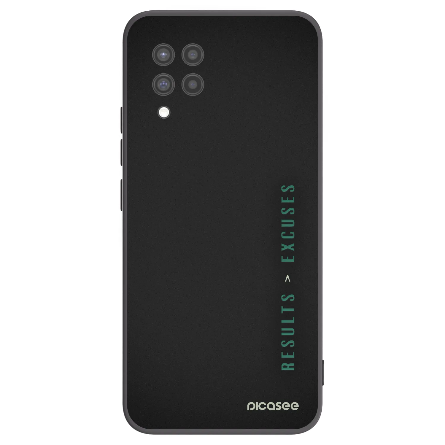 Picasee husă neagră din silicon pentru Samsung Galaxy A42 A426B - Results x Excuses