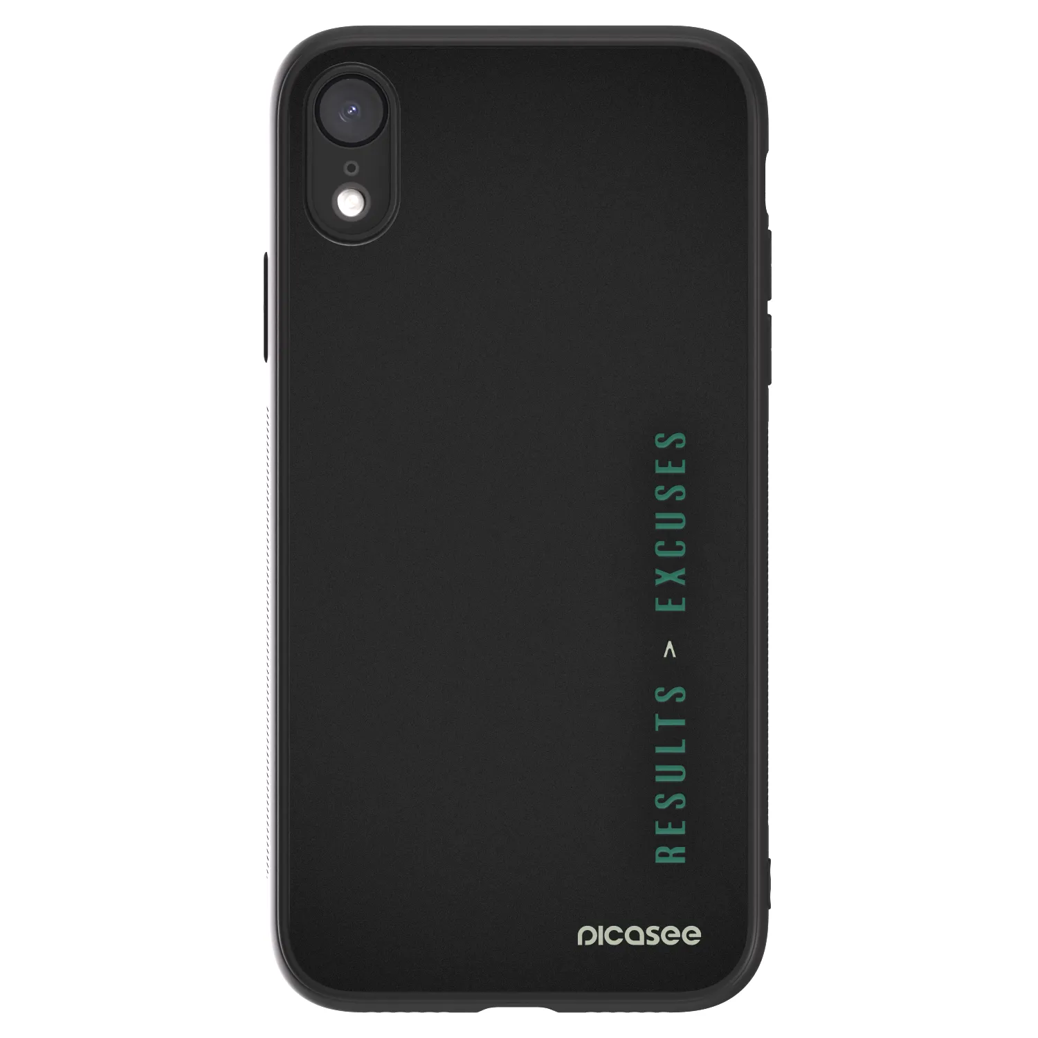 Picasee ULTIMATE CASE pentru Apple iPhone XR - Results x Excuses