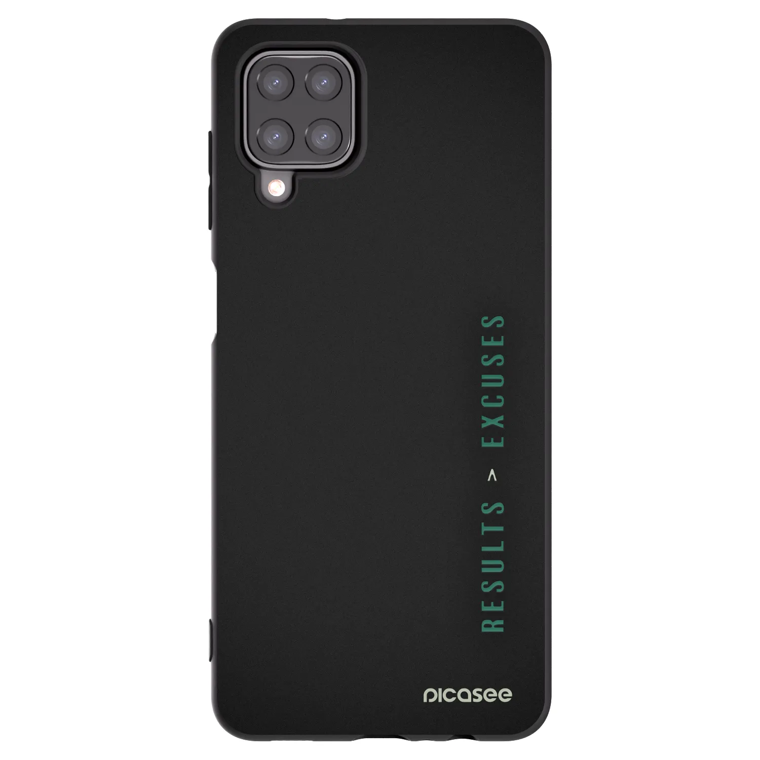 Picasee husă neagră din silicon pentru Samsung Galaxy M12 M127F - Results x Excuses
