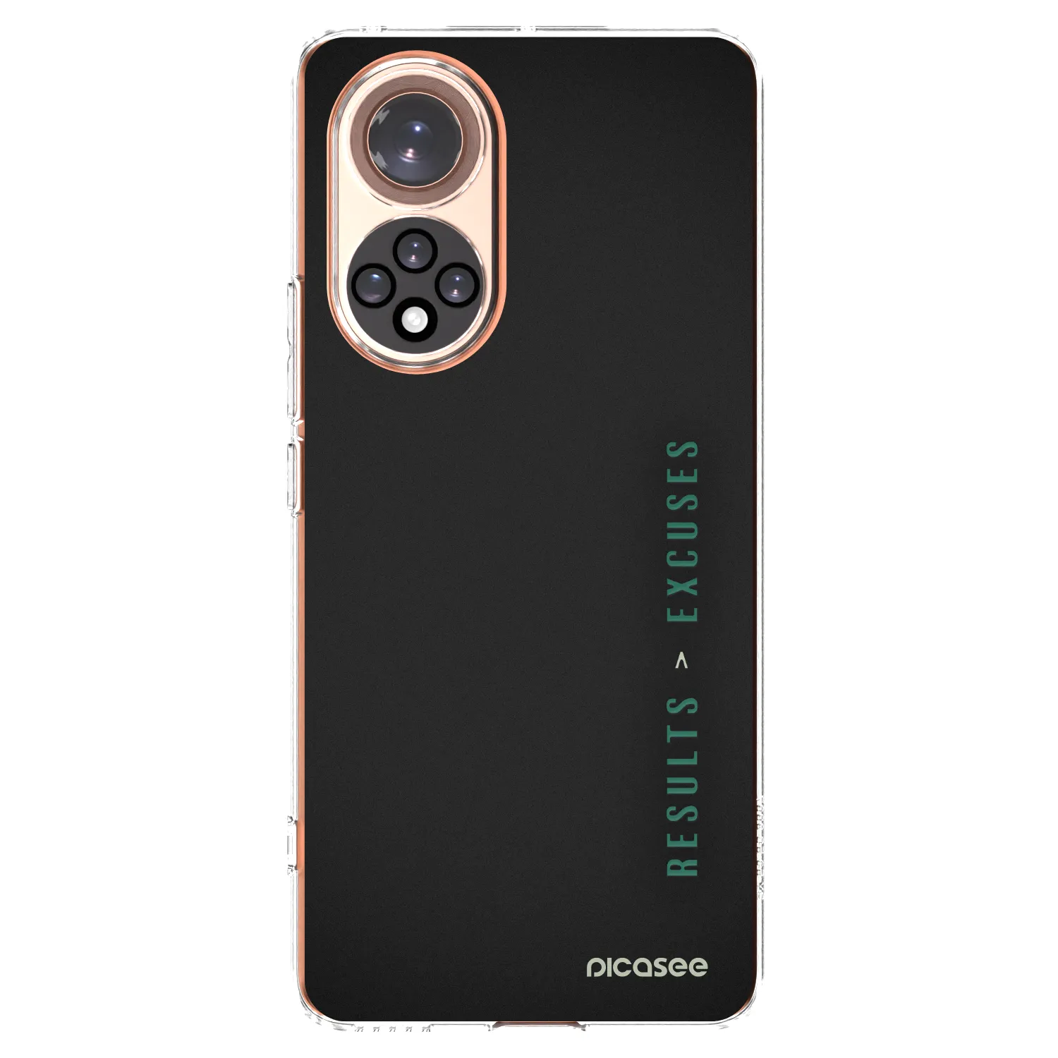 Picasee husă transparentă din silicon pentru Honor 50 5G - Results x Excuses