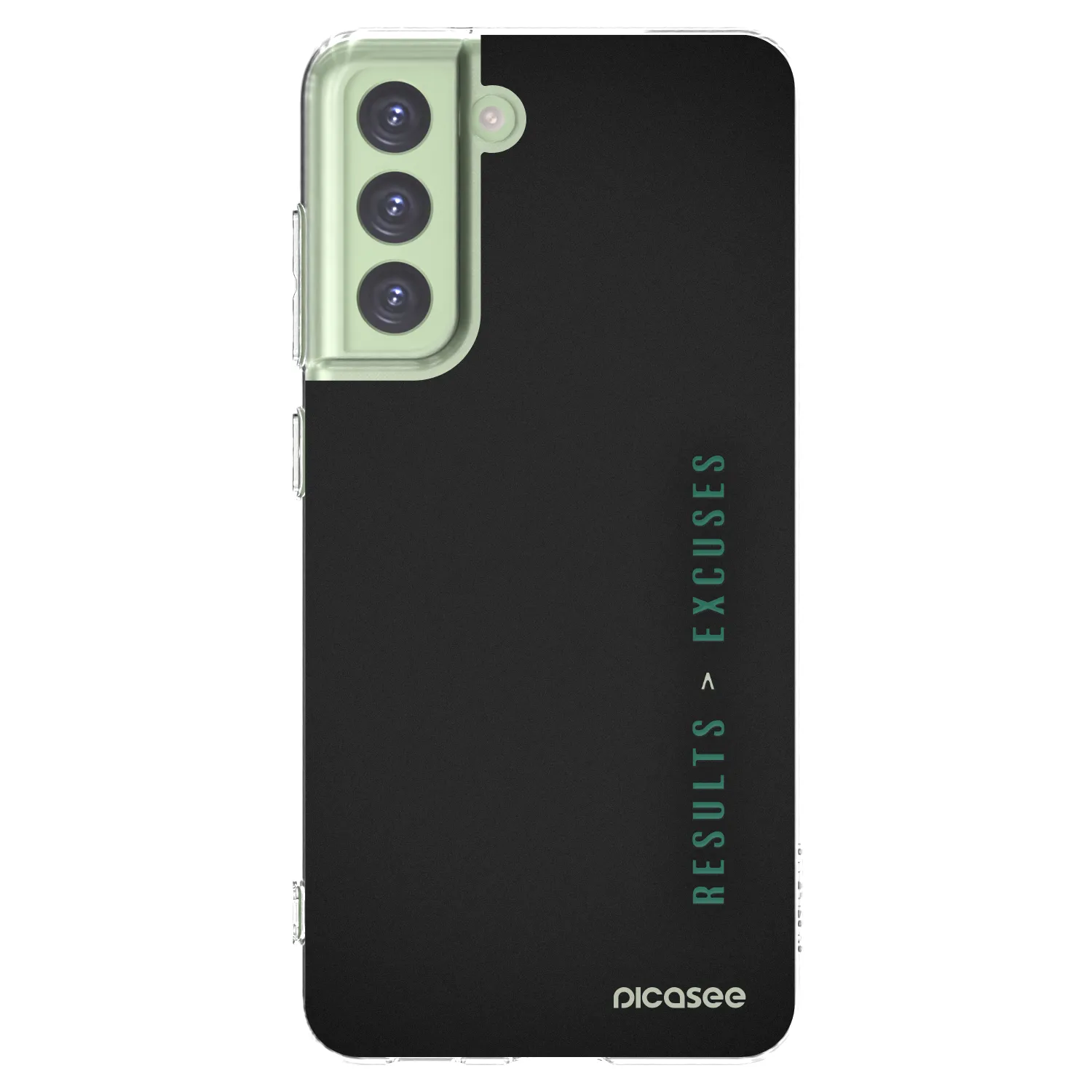Picasee husă transparentă din silicon pentru Samsung Galaxy S21 FE 5G - Results x Excuses