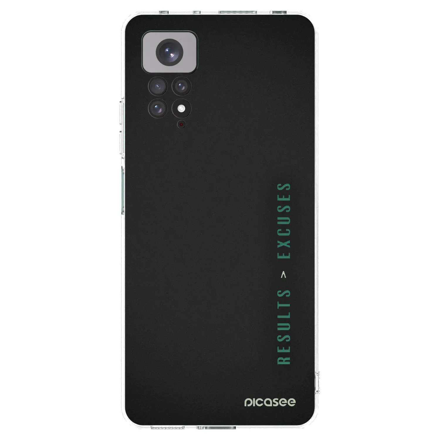 Picasee husă transparentă din silicon pentru Xiaomi Redmi Note 11S 4G - Results x Excuses