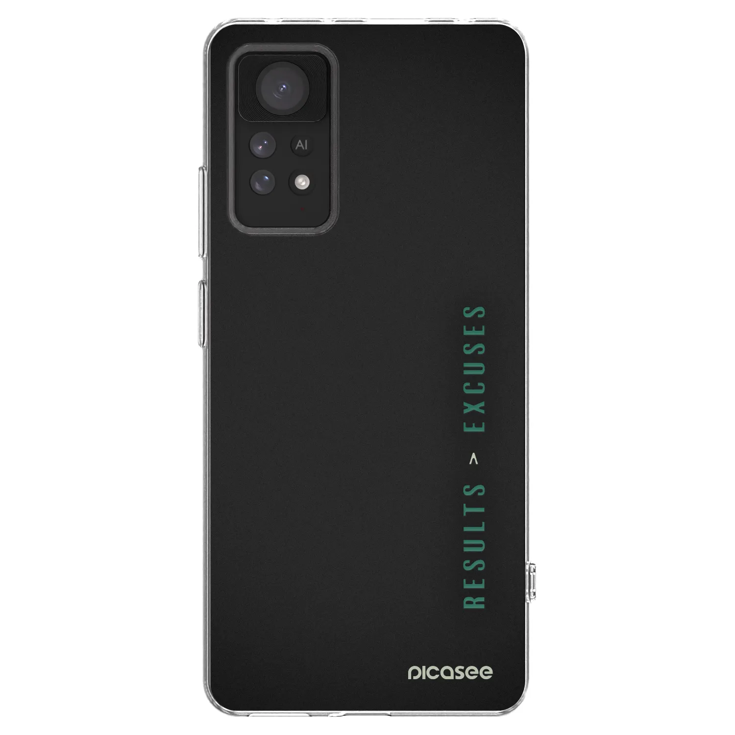 Picasee husă transparentă din silicon pentru Xiaomi Redmi Note 11 Pro 5G - Results x Excuses