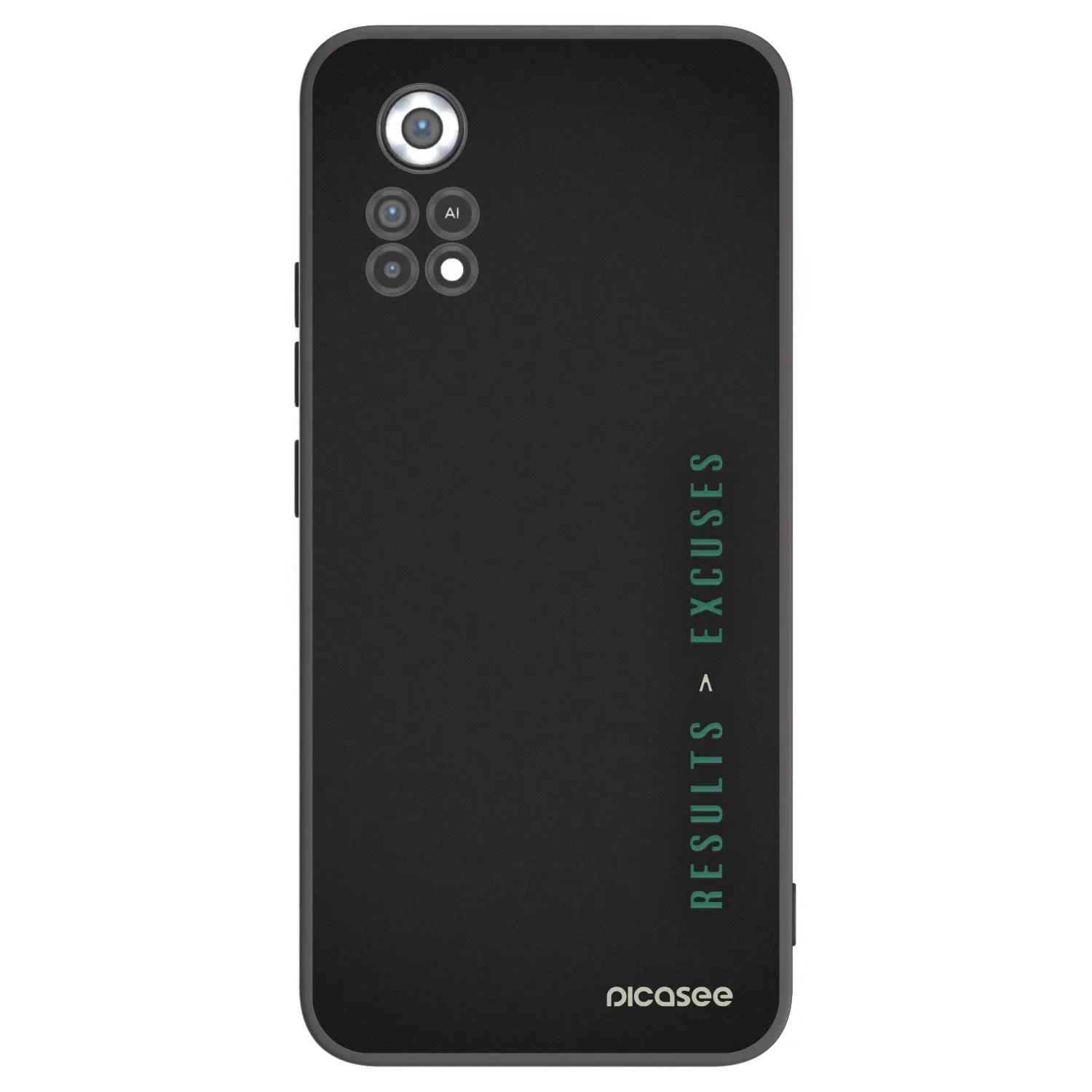 Picasee husă neagră din silicon pentru Xiaomi Poco X4 Pro 5G - Results x Excuses