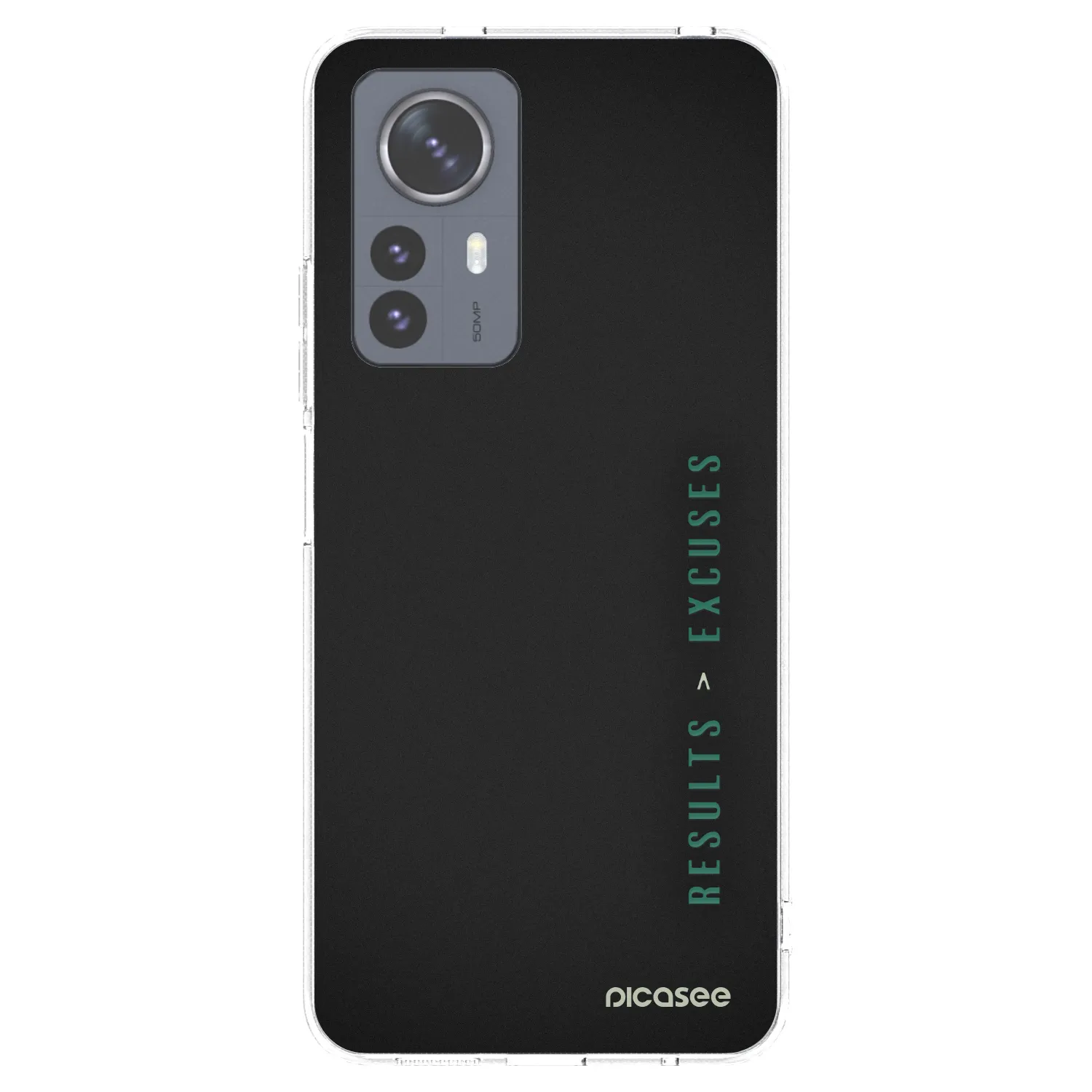 Picasee husă transparentă din silicon pentru Xiaomi 12 Pro - Results x Excuses