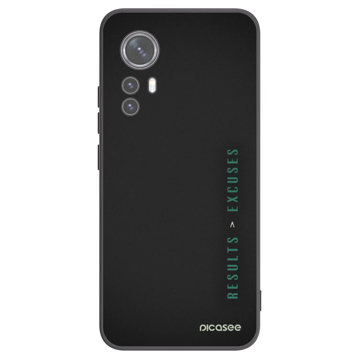 Picasee husă neagră din silicon pentru Xiaomi 12X - Results x Excuses