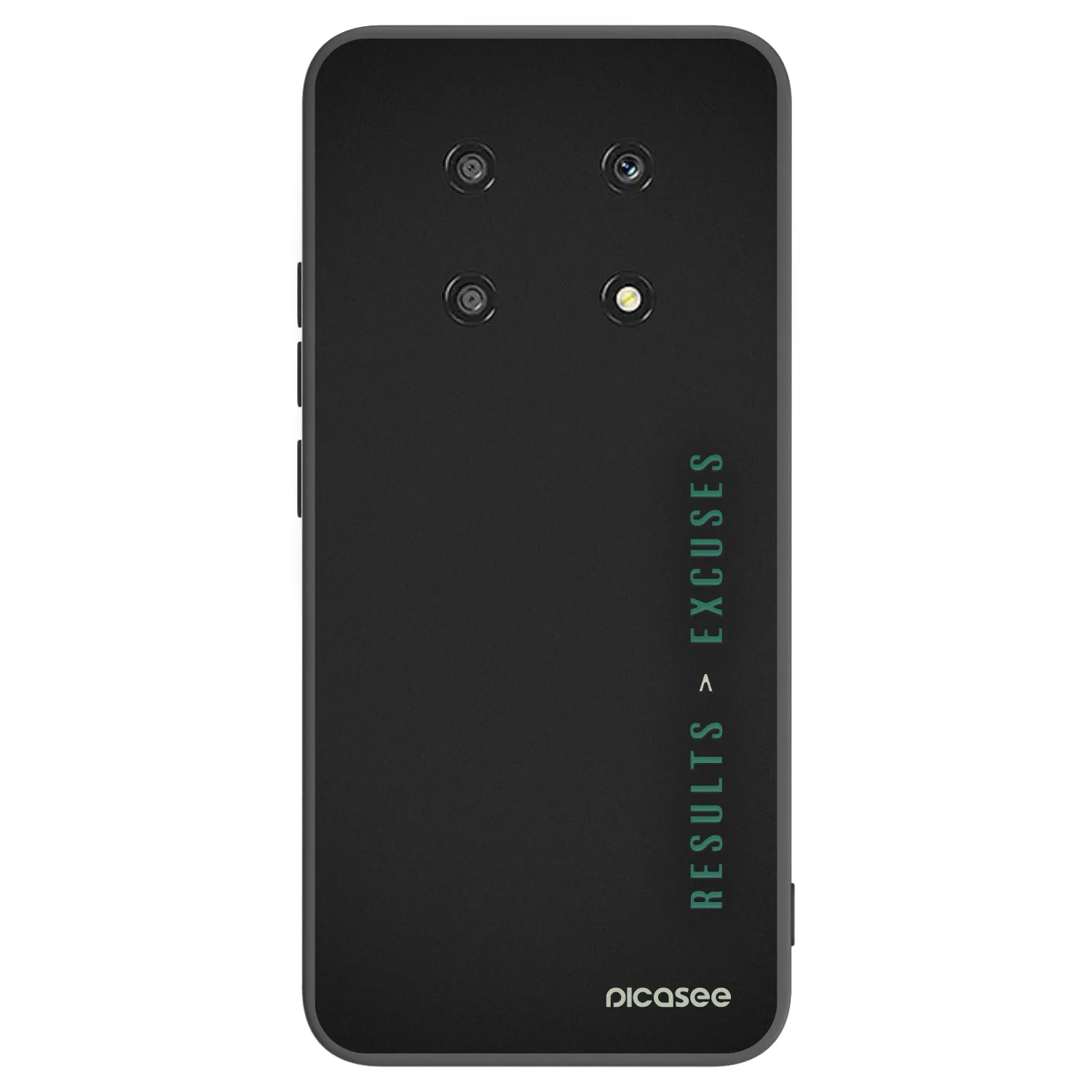 Picasee husă neagră din silicon pentru Honor Magic4 Lite 5G - Results x Excuses