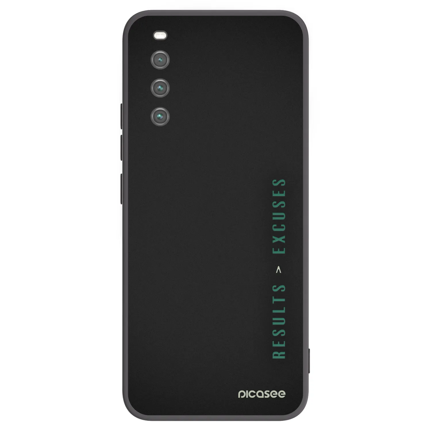 Picasee husă neagră din silicon pentru Sony Xperia 10 IV 5G - Results x Excuses