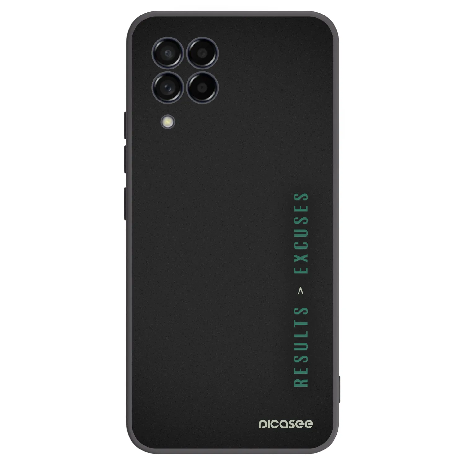 Picasee husă neagră din silicon pentru Samsung Galaxy M53 5G - Results x Excuses