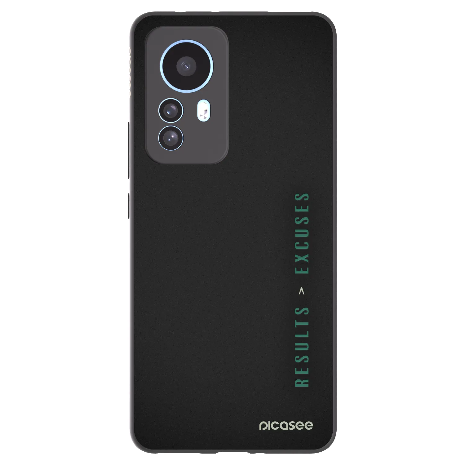 Picasee husă neagră din silicon pentru Xiaomi 12T Pro - Results x Excuses