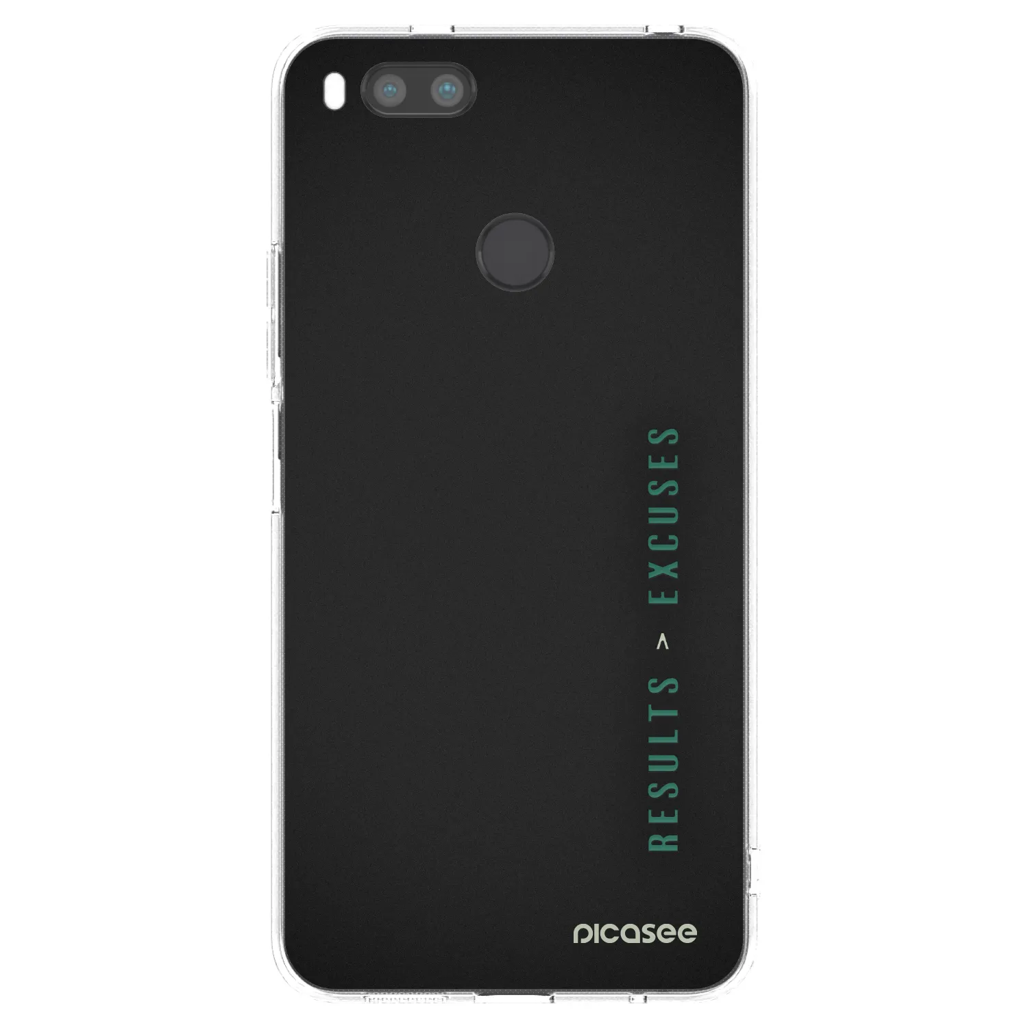Picasee husă transparentă din silicon pentru Xiaomi Redmi A1 - Results x Excuses