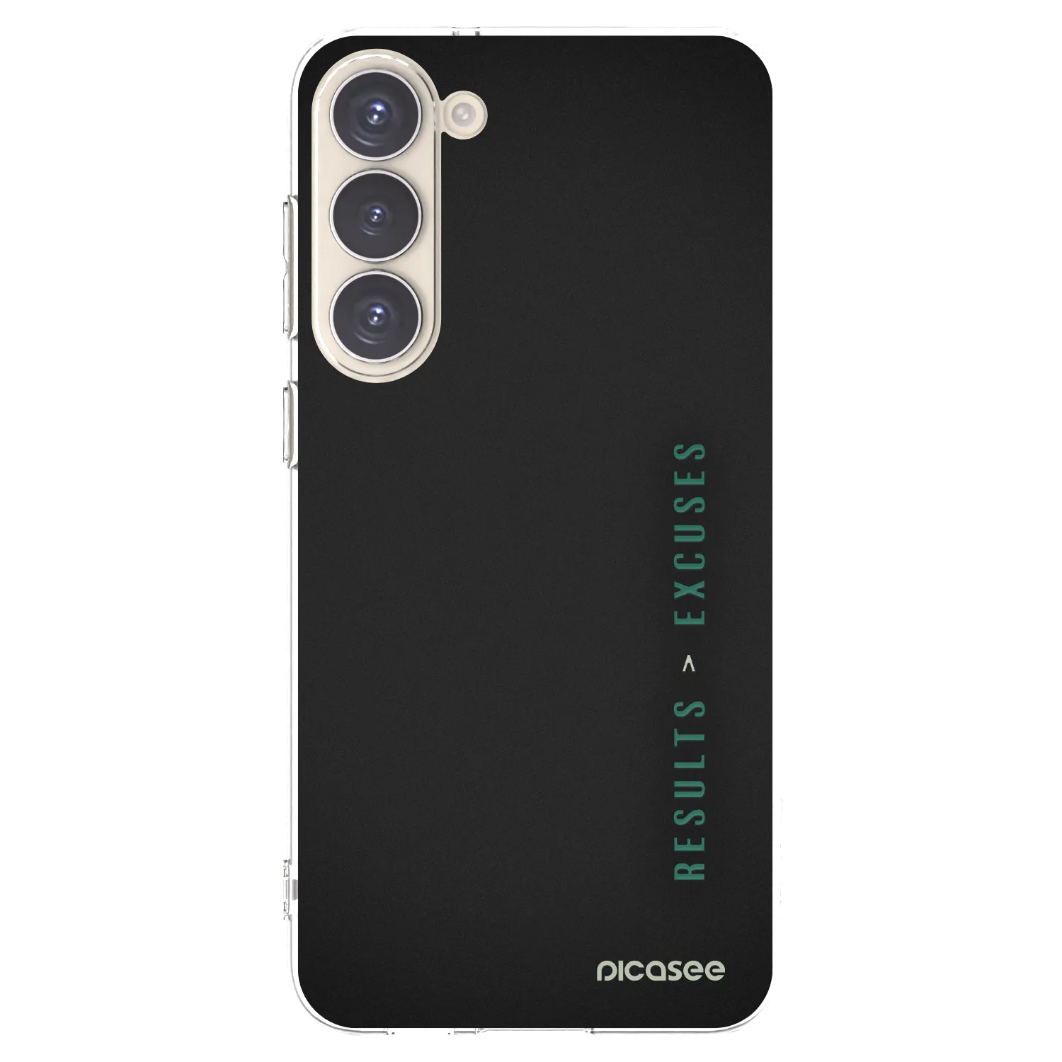 Picasee husă transparentă din silicon pentru Samsung Galaxy S23+ 5G - Results x Excuses