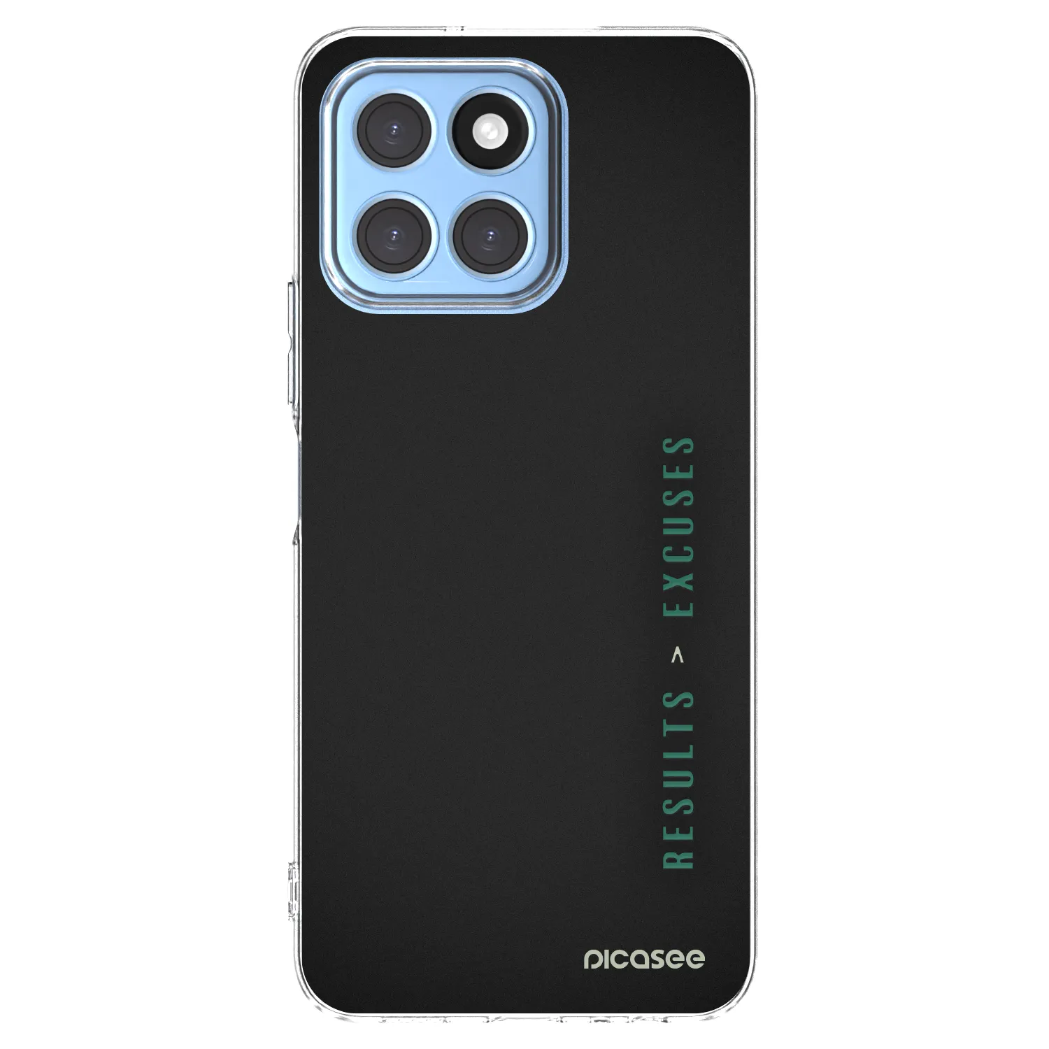 Picasee husă transparentă din silicon pentru Honor X8 5G - Results x Excuses