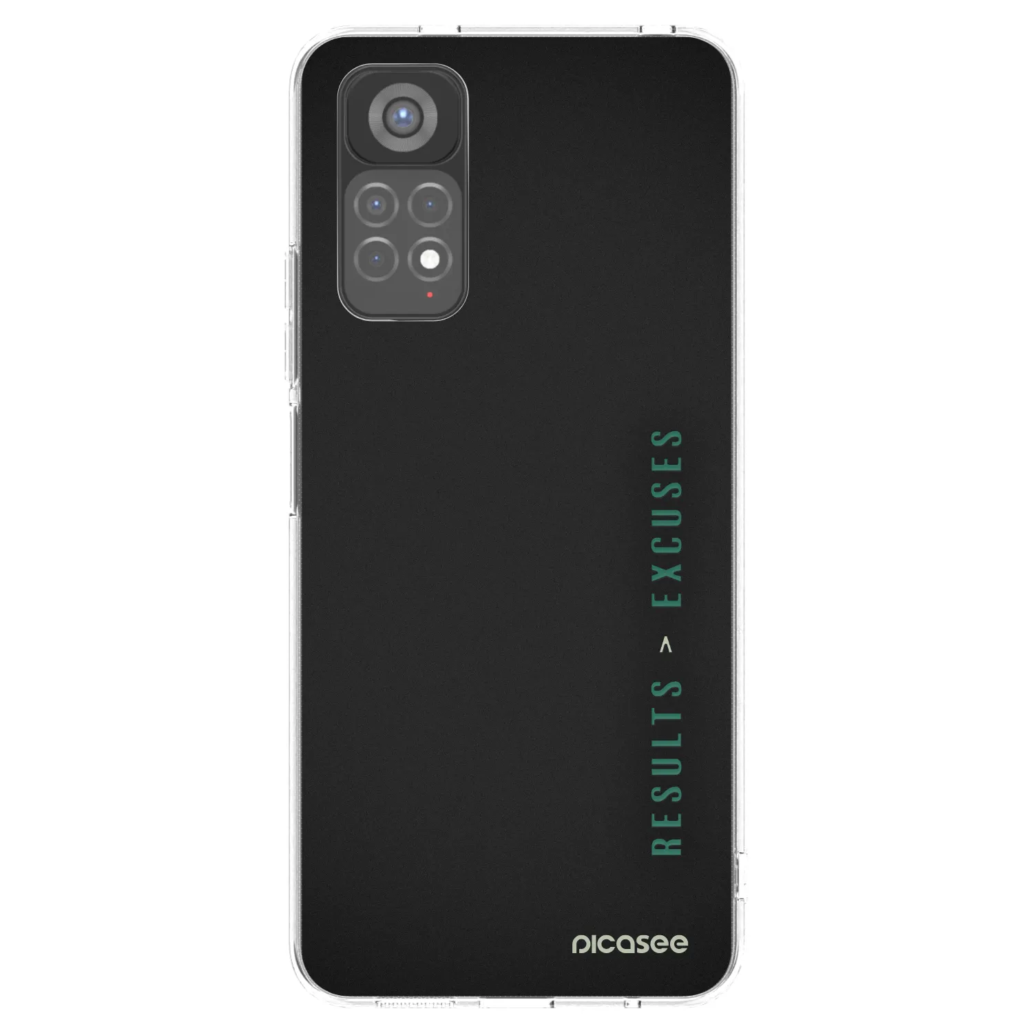 Picasee husă transparentă din silicon pentru Xiaomi Redmi Note 11S 5G - Results x Excuses