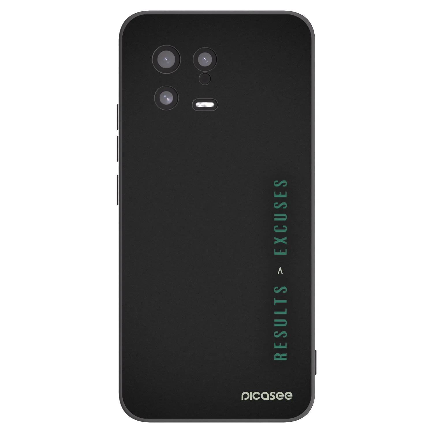 Picasee husă neagră din silicon pentru Xiaomi 13 - Results x Excuses