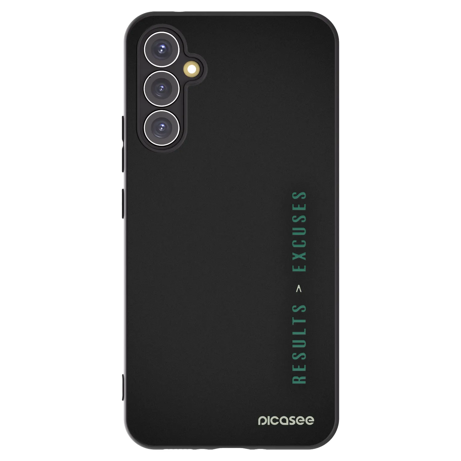 Picasee husă neagră din silicon pentru Samsung Galaxy A34 5G A346B - Results x Excuses