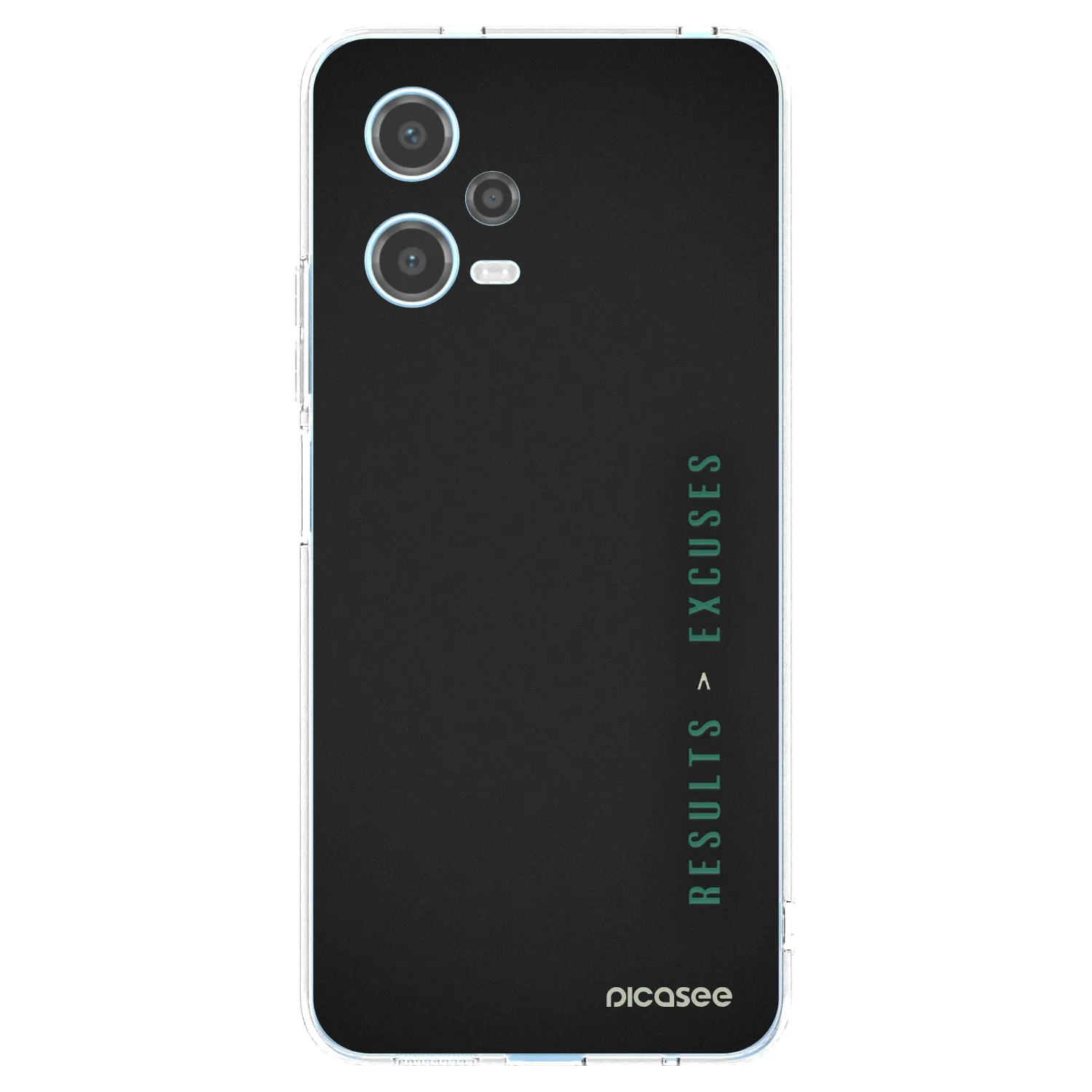 Picasee husă transparentă din silicon pentru Xiaomi Redmi Note 12 5G - Results x Excuses