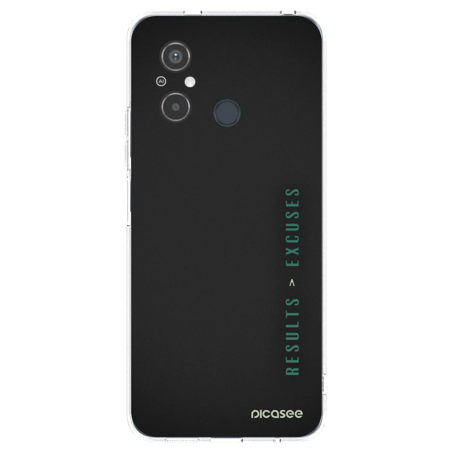 Picasee husă transparentă din silicon pentru Xiaomi Redmi 12C - Results x Excuses