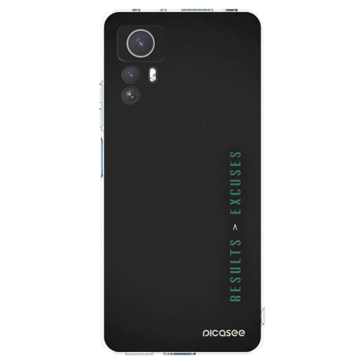 Picasee husă transparentă din silicon pentru Xiaomi Redmi Note 12S - Results x Excuses