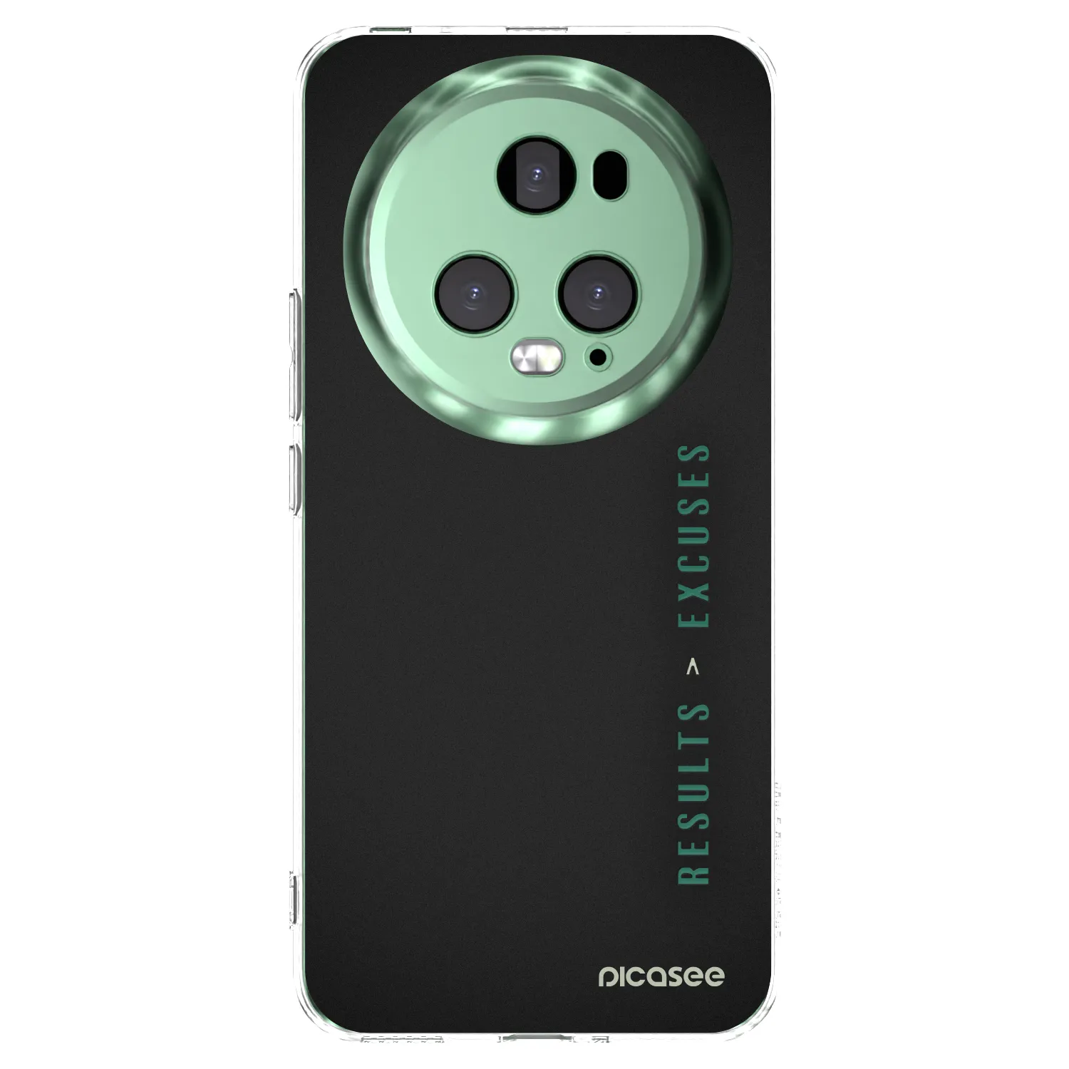 Picasee husă transparentă din silicon pentru Honor Magic5 Pro - Results x Excuses