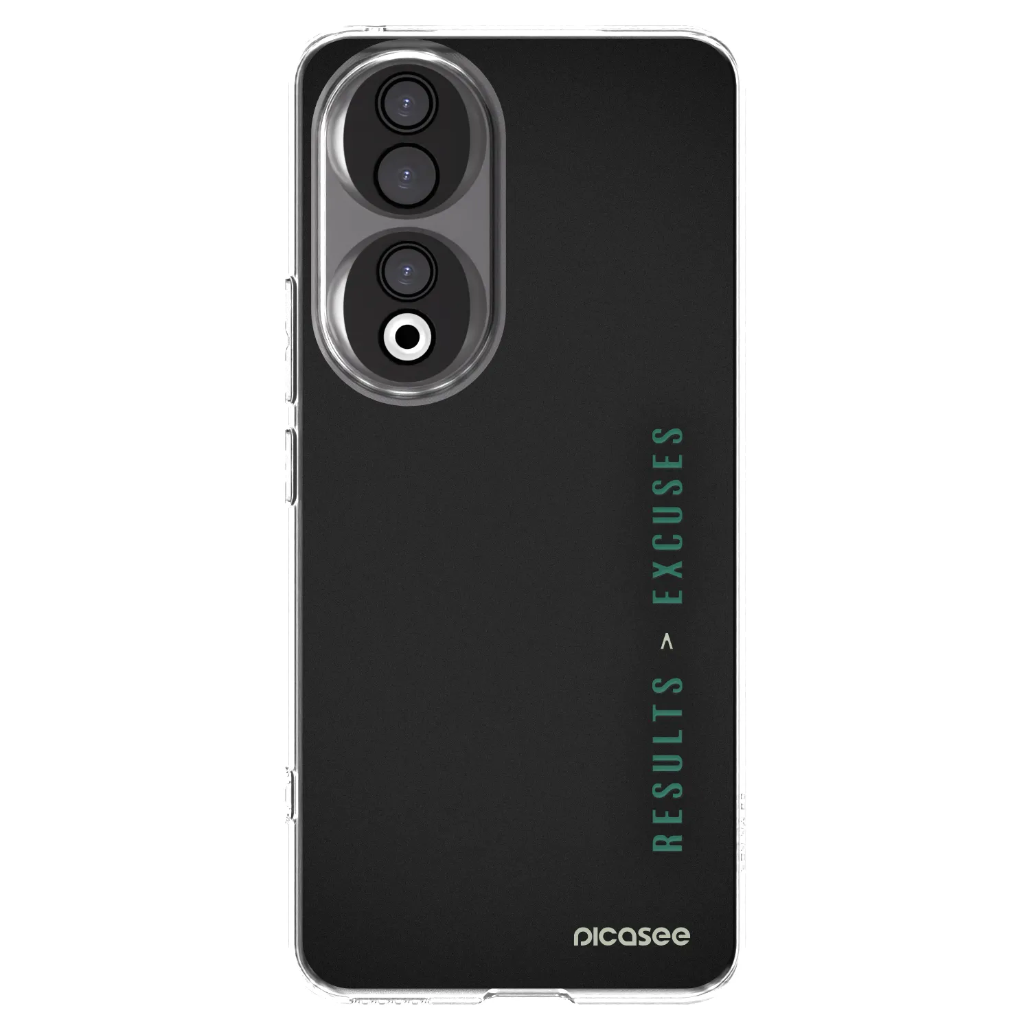 Picasee husă transparentă din silicon pentru Honor 90 5G - Results x Excuses