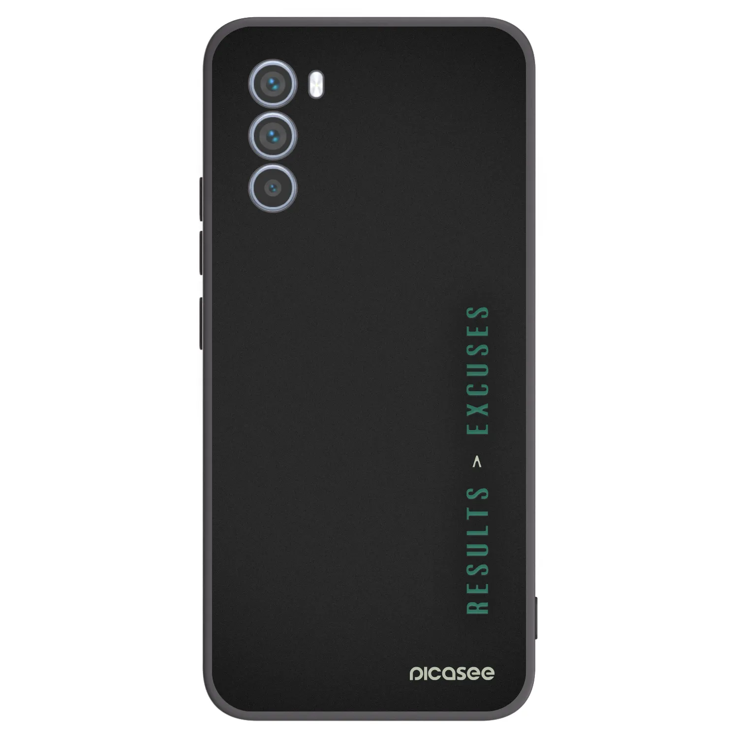 Picasee husă neagră din silicon pentru Motorola Moto G62 - Results x Excuses