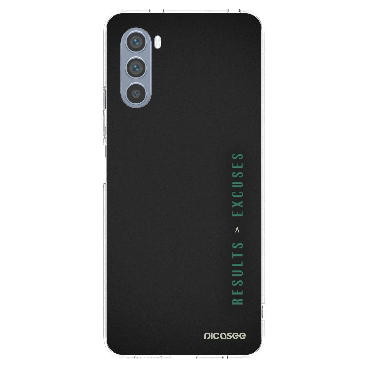 Picasee husă transparentă din silicon pentru Motorola Moto G62 - Results x Excuses