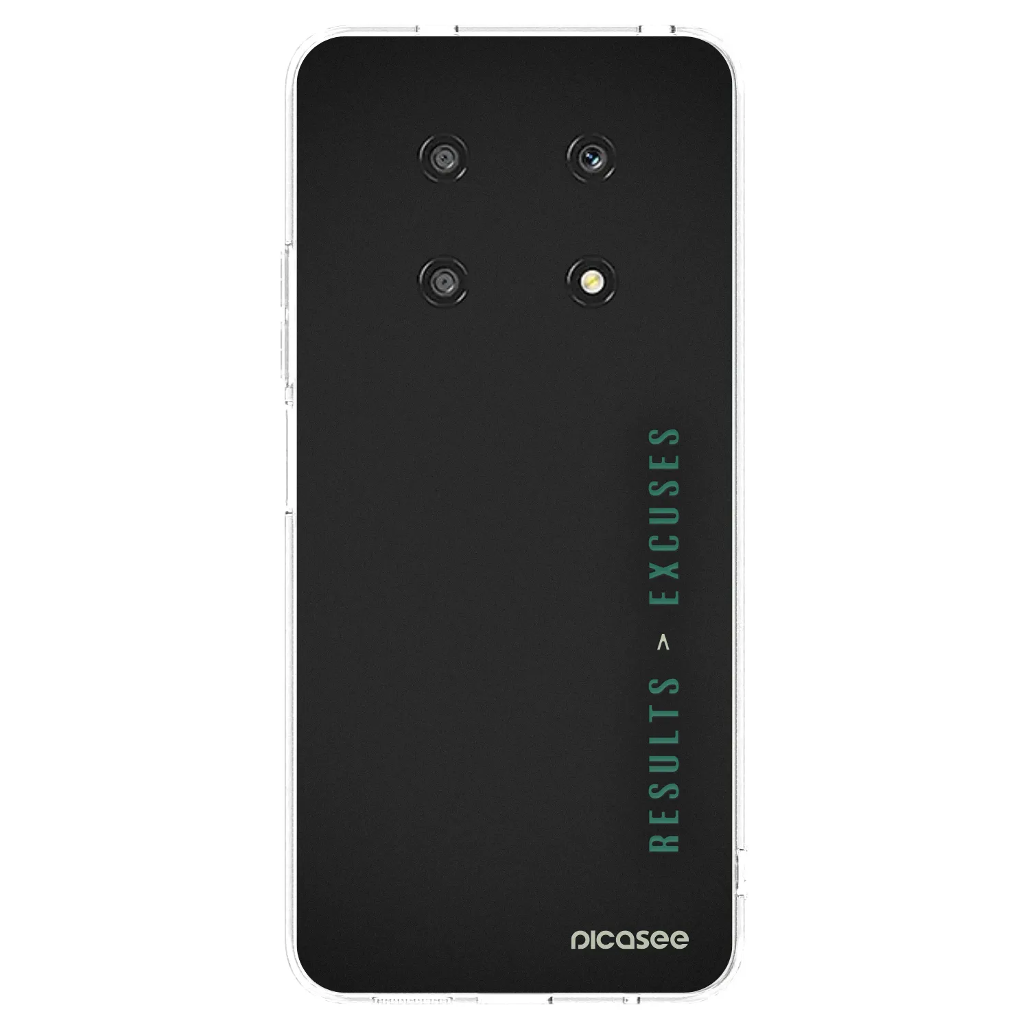Picasee husă transparentă din silicon pentru Honor Magic4 Lite 5G - Results x Excuses