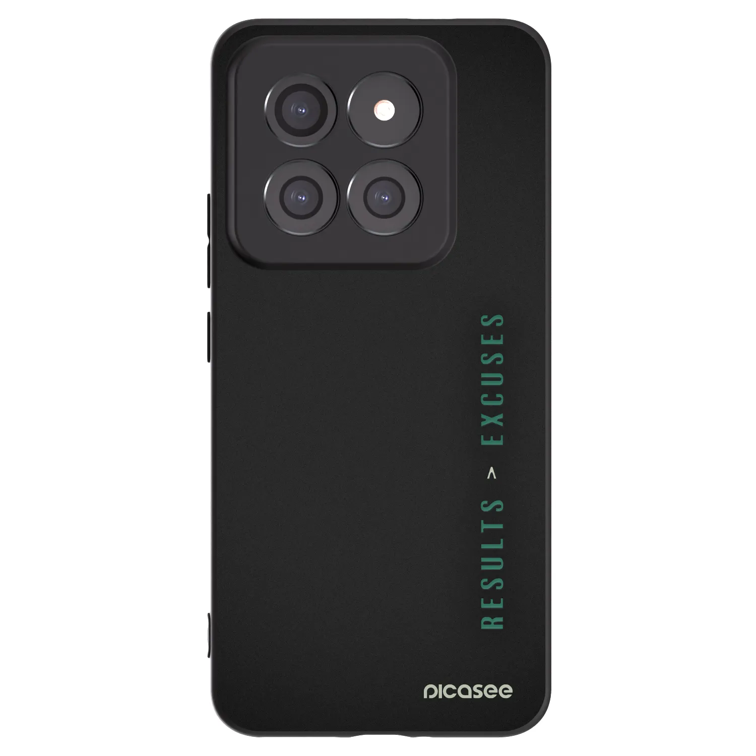 Picasee husă neagră din silicon pentru Xiaomi 14 Pro - Results x Excuses