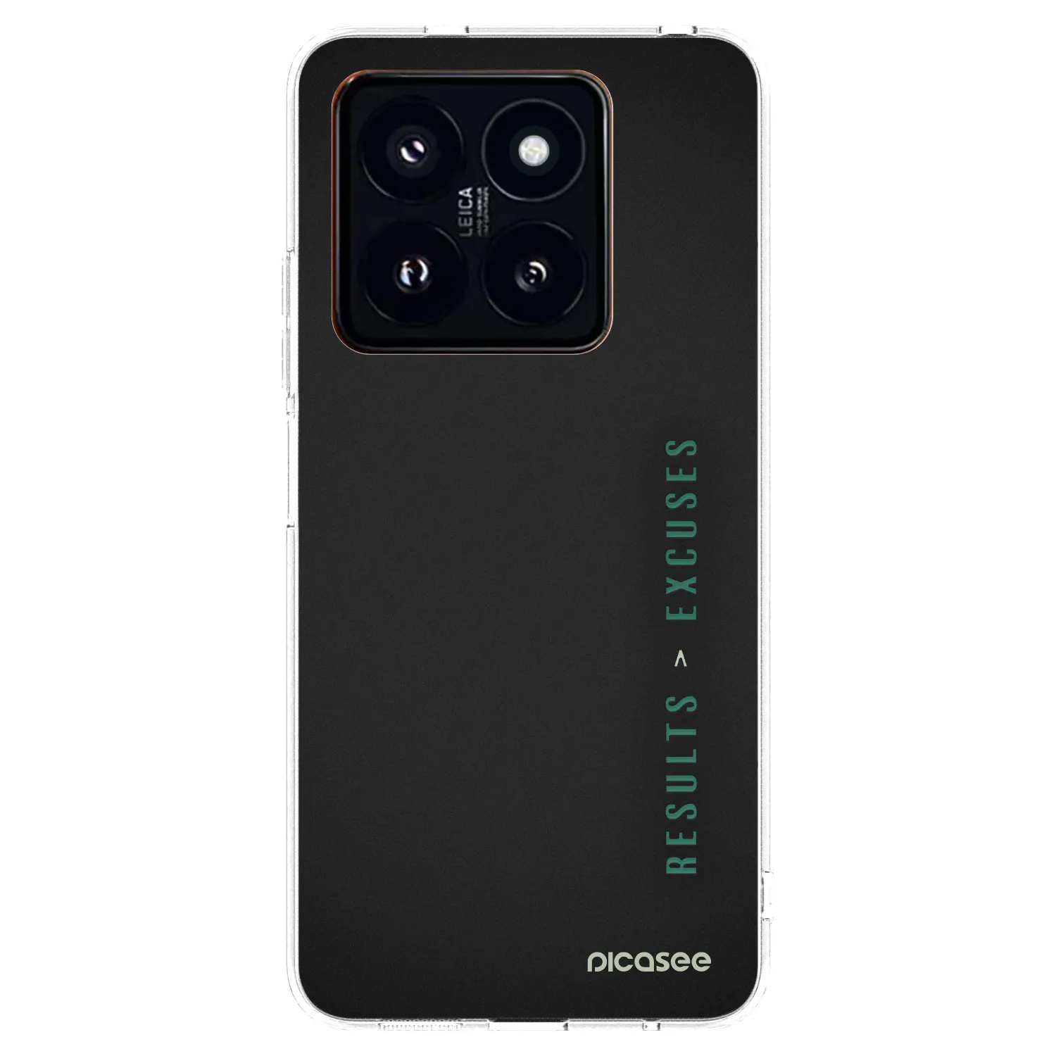 Picasee husă transparentă din silicon pentru Xiaomi 14 Pro - Results x Excuses