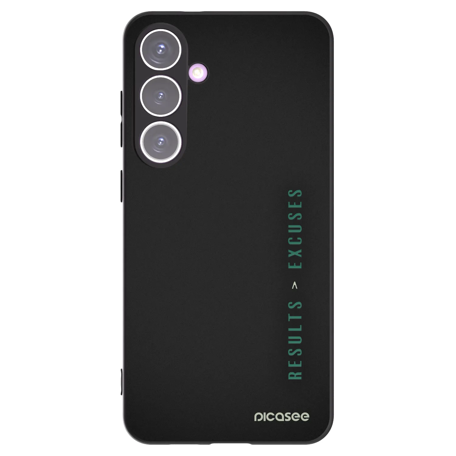 Picasee husă neagră din silicon pentru Samsung Galaxy S24+ S926B 5G - Results x Excuses