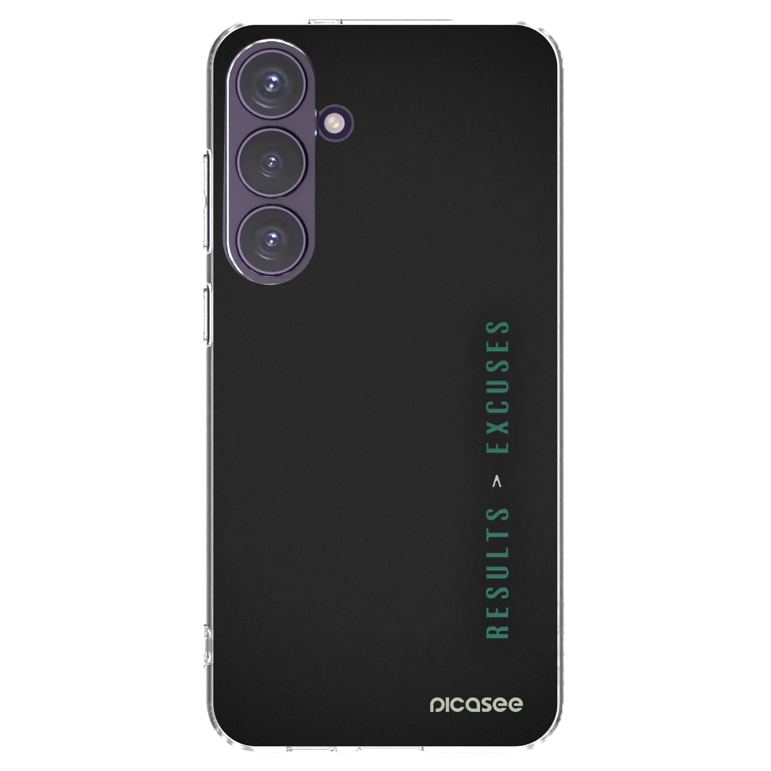 Picasee husă transparentă din silicon pentru Samsung Galaxy S24+ S926B 5G - Results x Excuses