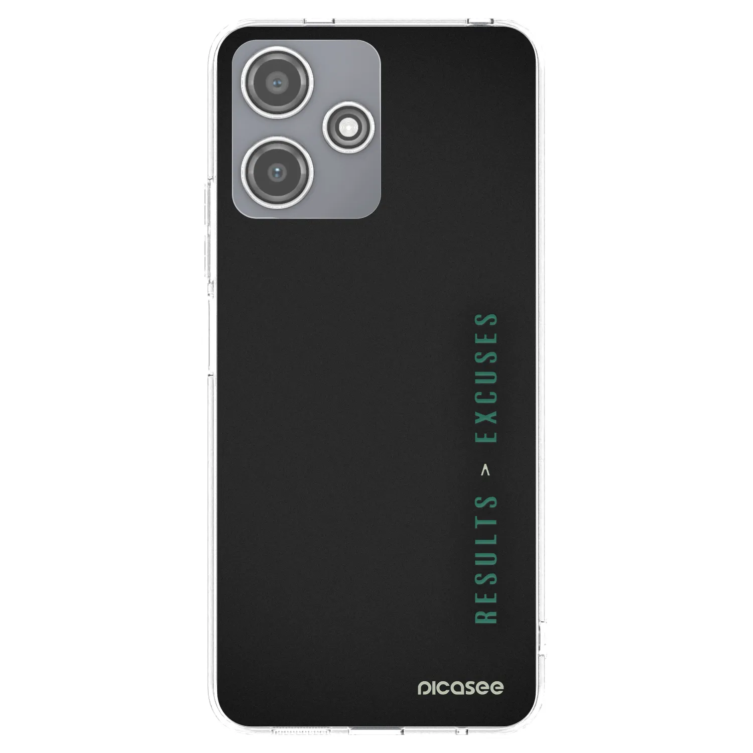 Picasee husă transparentă din silicon pentru Xiaomi Redmi 12 5G - Results x Excuses
