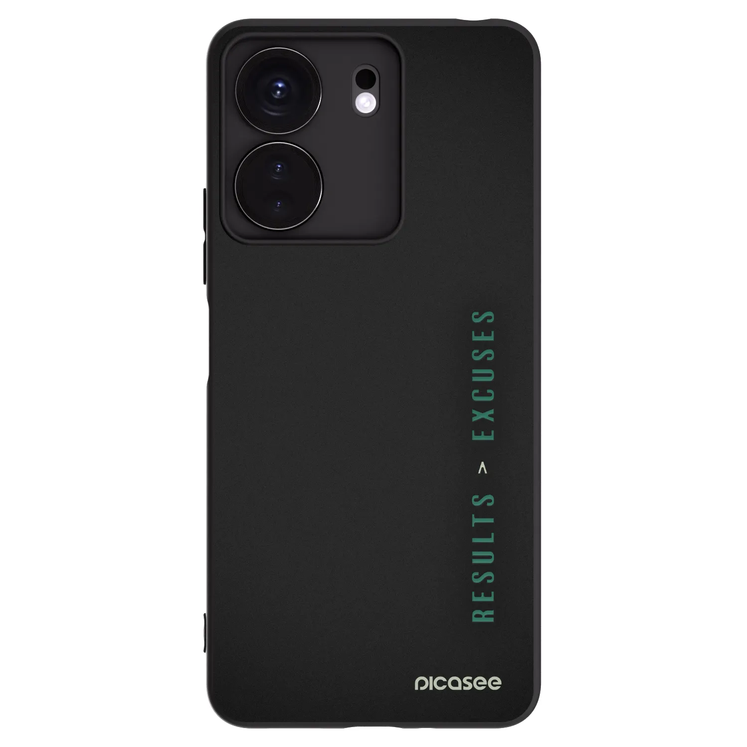 Picasee husă neagră din silicon pentru Xiaomi Redmi 13C 4G - Results x Excuses