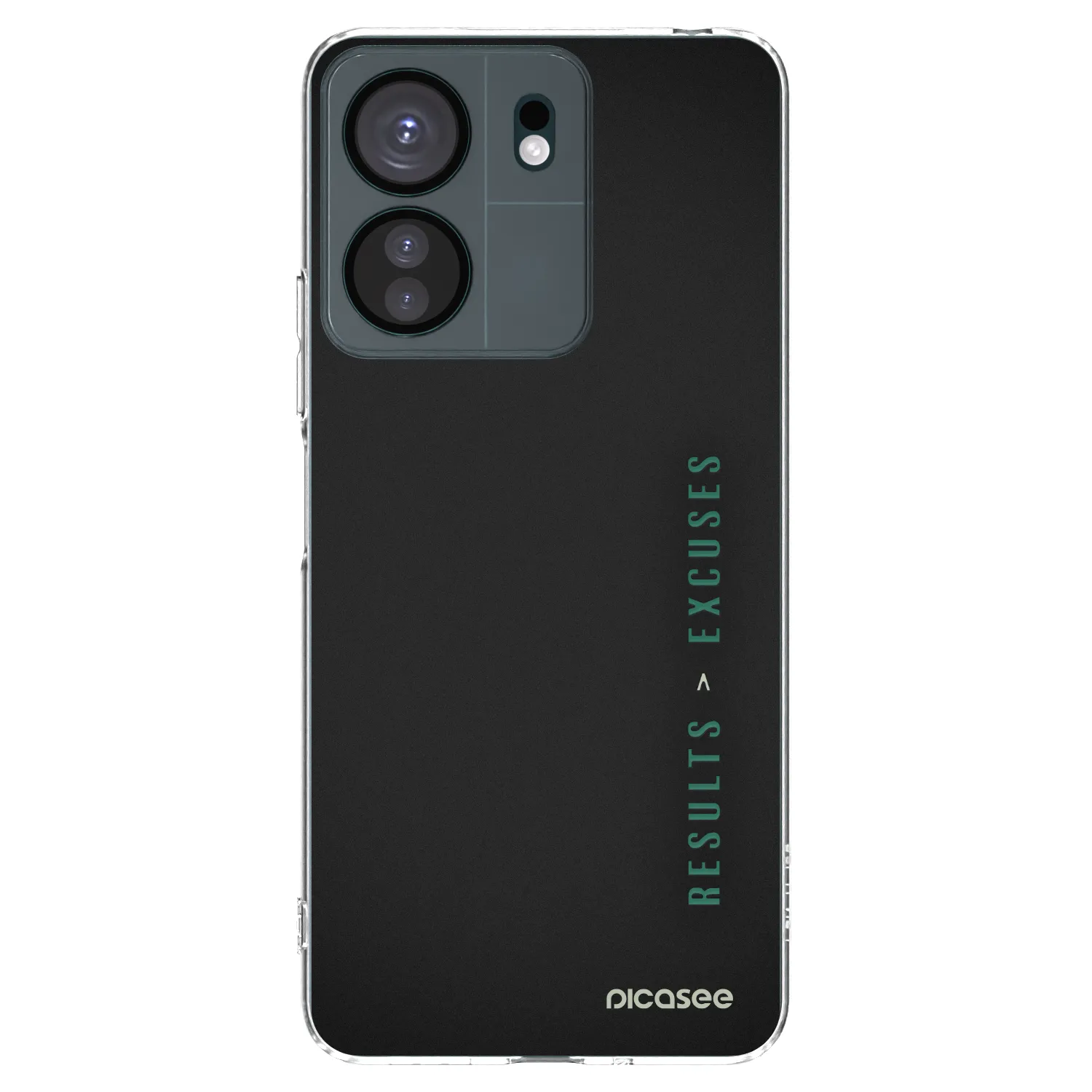 Picasee husă transparentă din silicon pentru Xiaomi Redmi 13C 4G - Results x Excuses