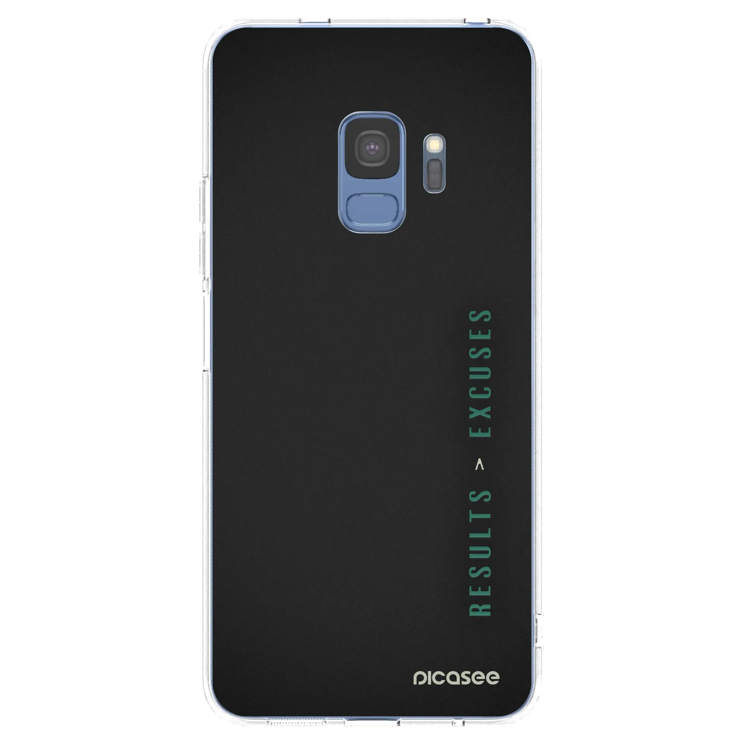 Picasee husă transparentă din silicon pentru Samsung Galaxy S9 G960F - Results x Excuses