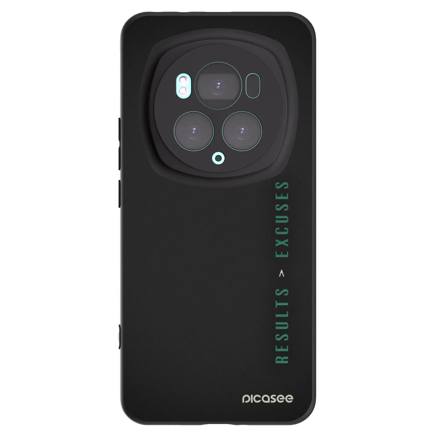 Picasee husă neagră din silicon pentru Honor Magic6 Pro - Results x Excuses
