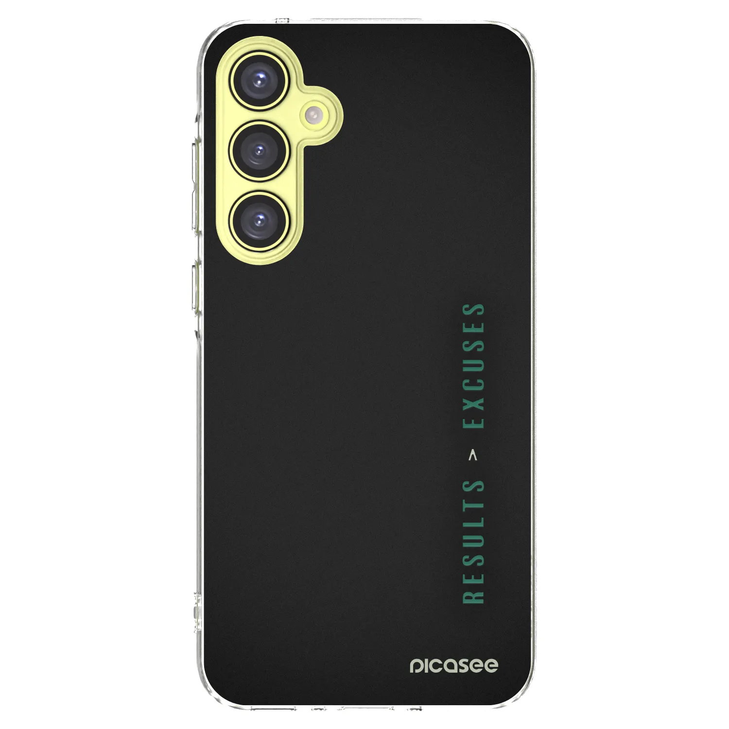 Picasee husă transparentă din silicon pentru Samsung Galaxy A35 5G A356B - Results x Excuses