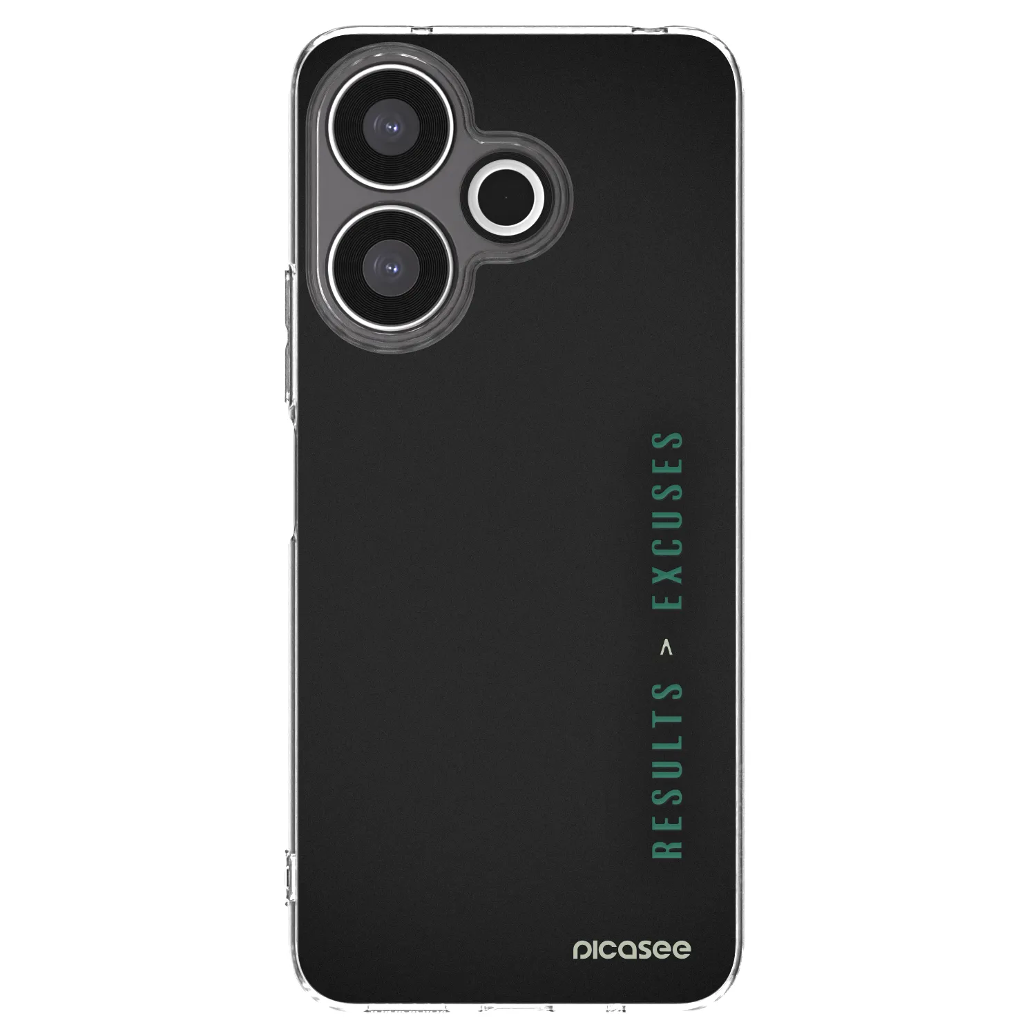 Picasee husă transparentă din silicon pentru Xiaomi Redmi 13 4G - Results x Excuses