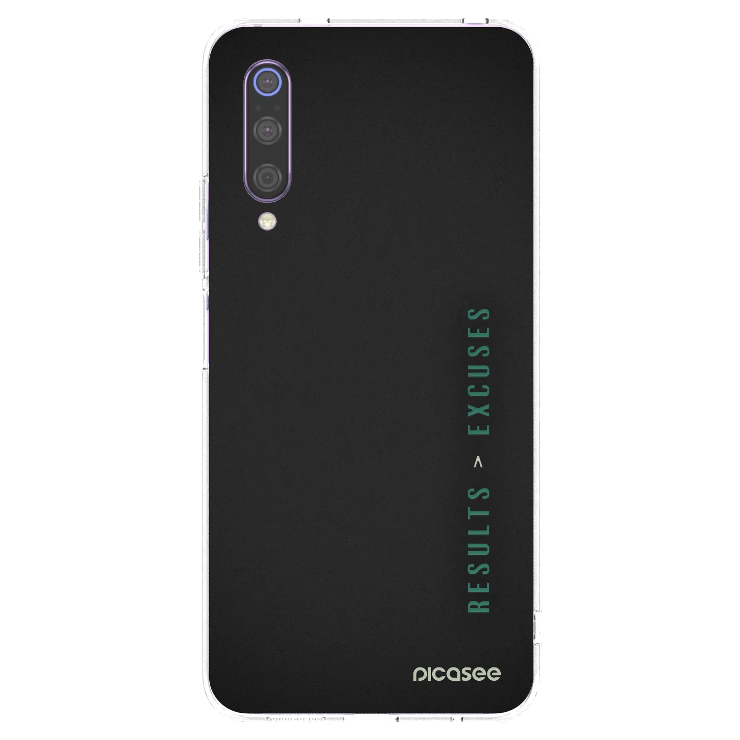 Picasee husă transparentă din silicon pentru Xiaomi Mi 9 - Results x Excuses