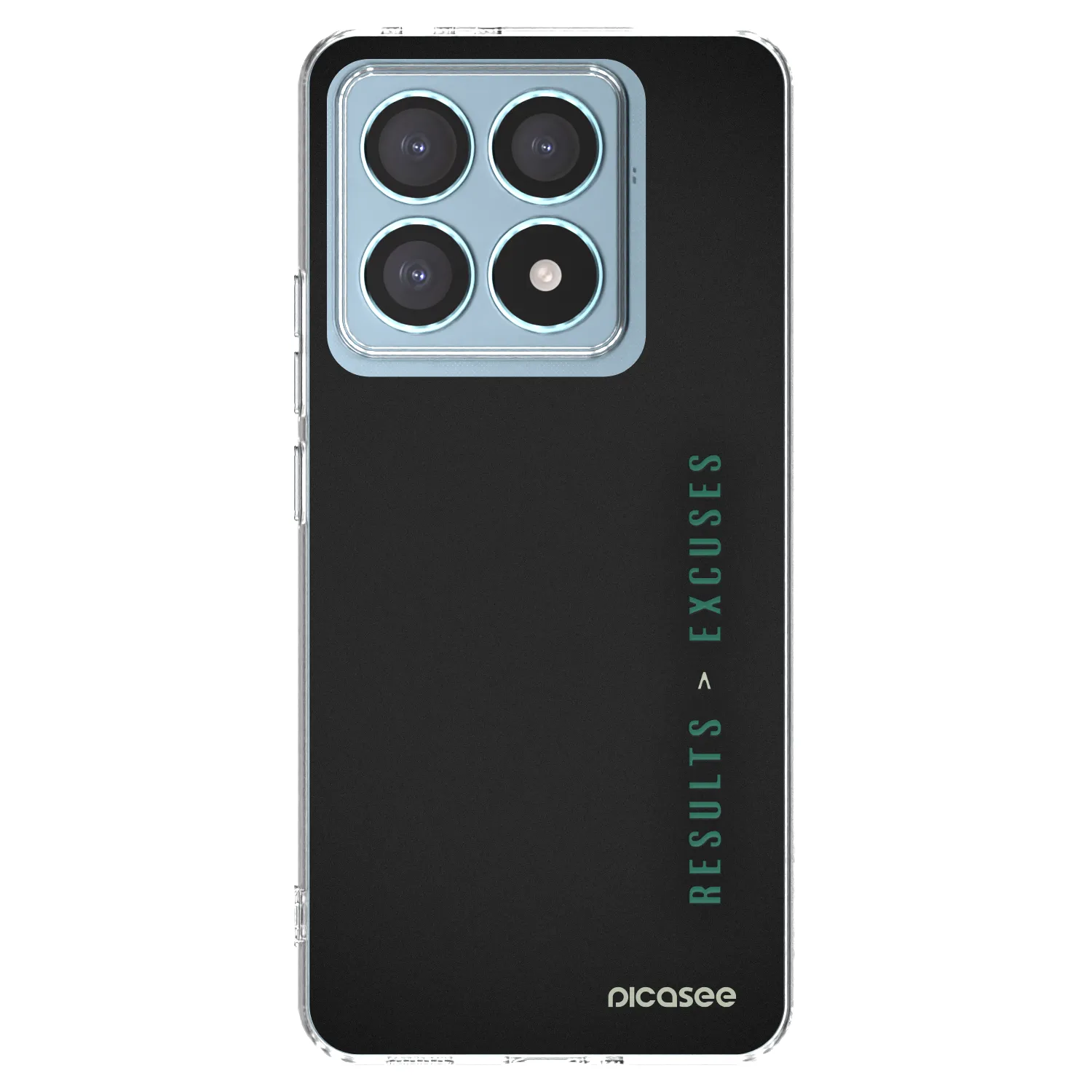 Picasee husă transparentă din silicon pentru Xiaomi 14T Pro - Results x Excuses