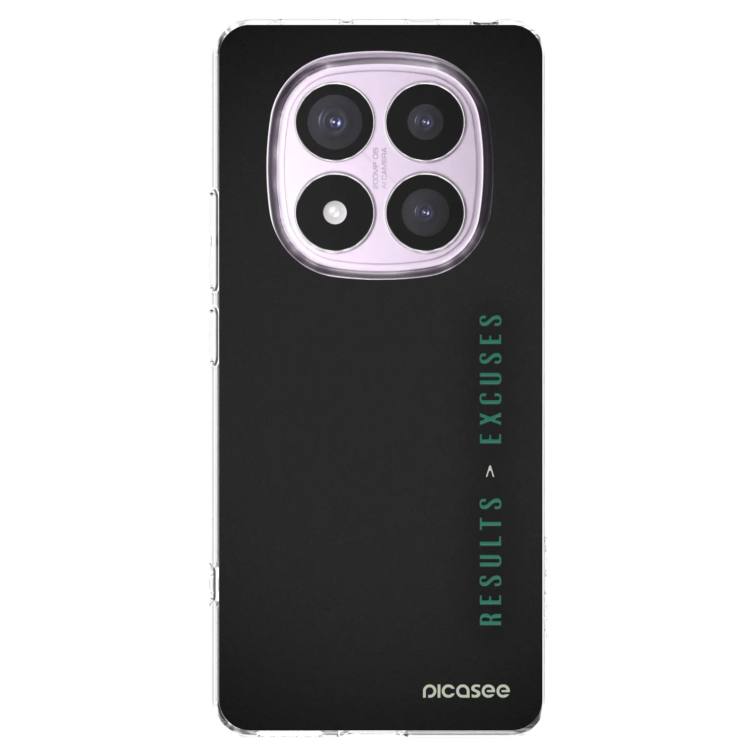 Picasee husă transparentă din silicon pentru Xiaomi Redmi Note 14 Pro 5G - Results x Excuses