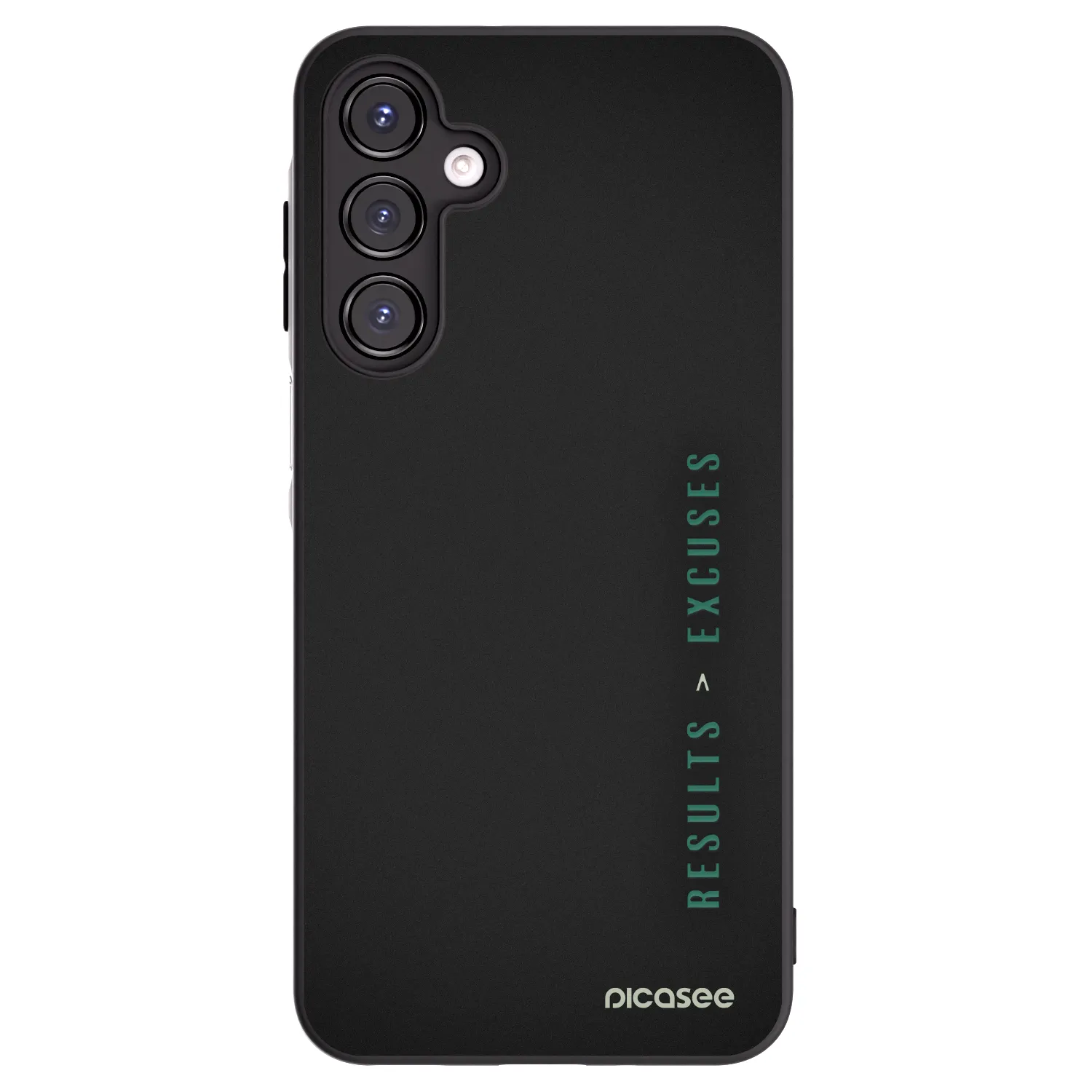 Picasee husă neagră din silicon pentru Samsung Galaxy A16 5G - Results x Excuses
