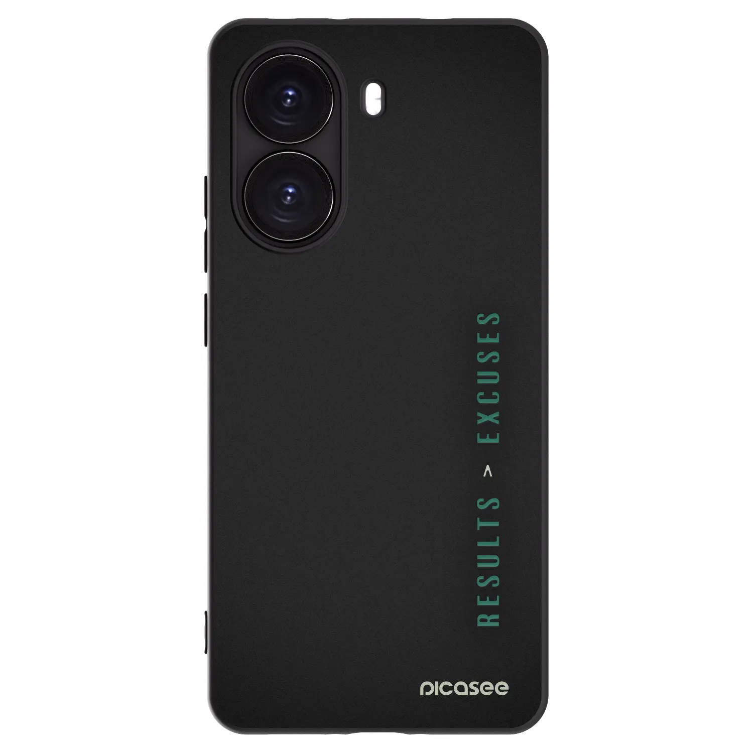 Picasee husă neagră din silicon pentru Xiaomi Poco X7 Pro 5G - Results x Excuses