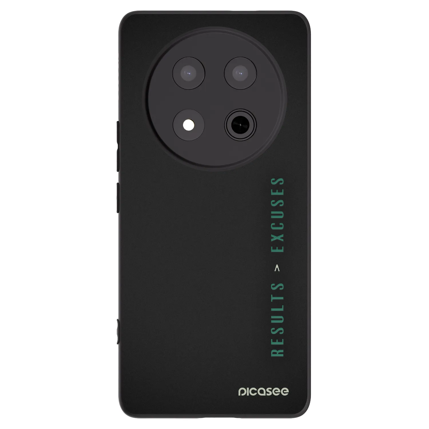 Picasee husă neagră din silicon pentru Honor Magic7 Lite 5G - Results x Excuses