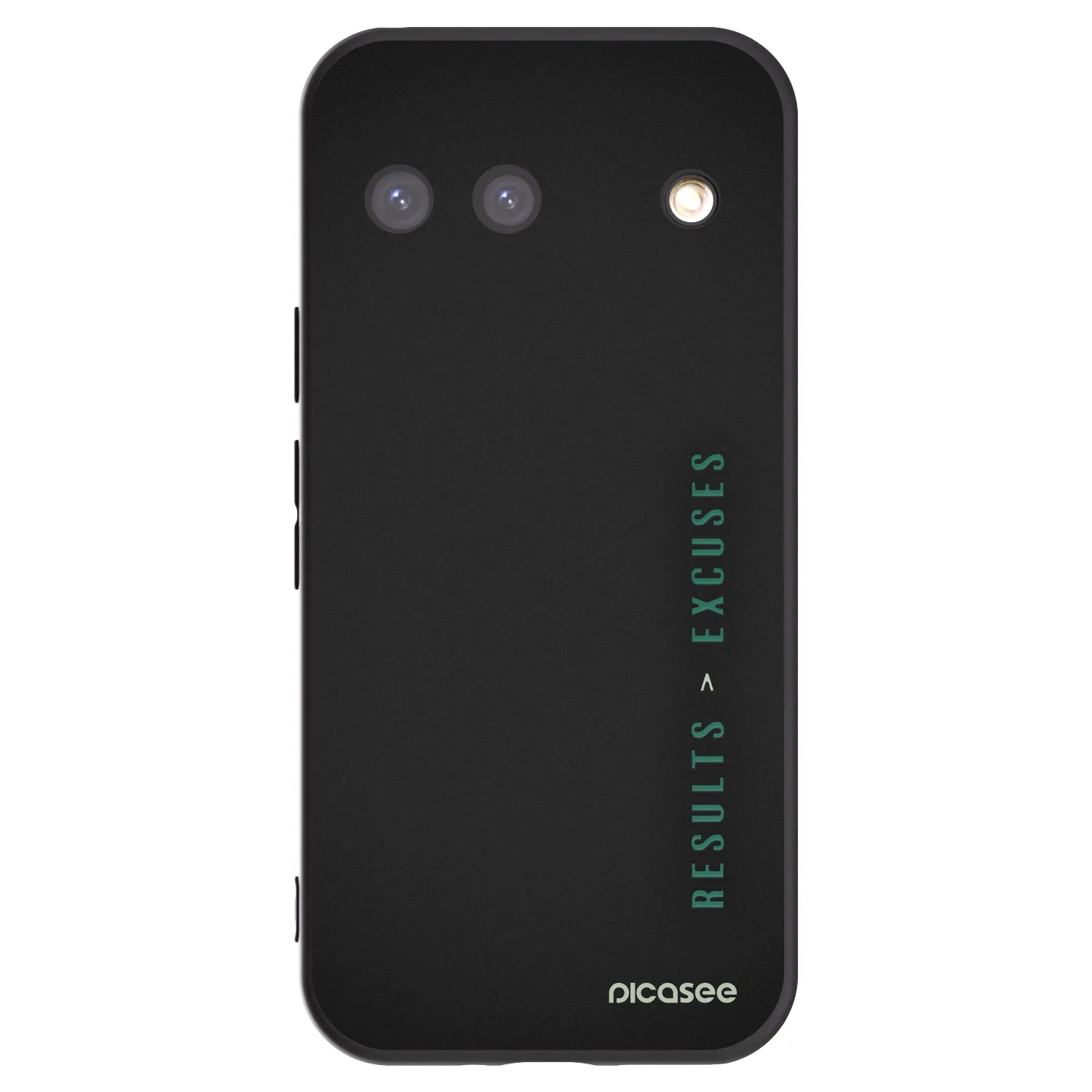 Picasee husă neagră din silicon pentru Google Pixel 9 - Results x Excuses