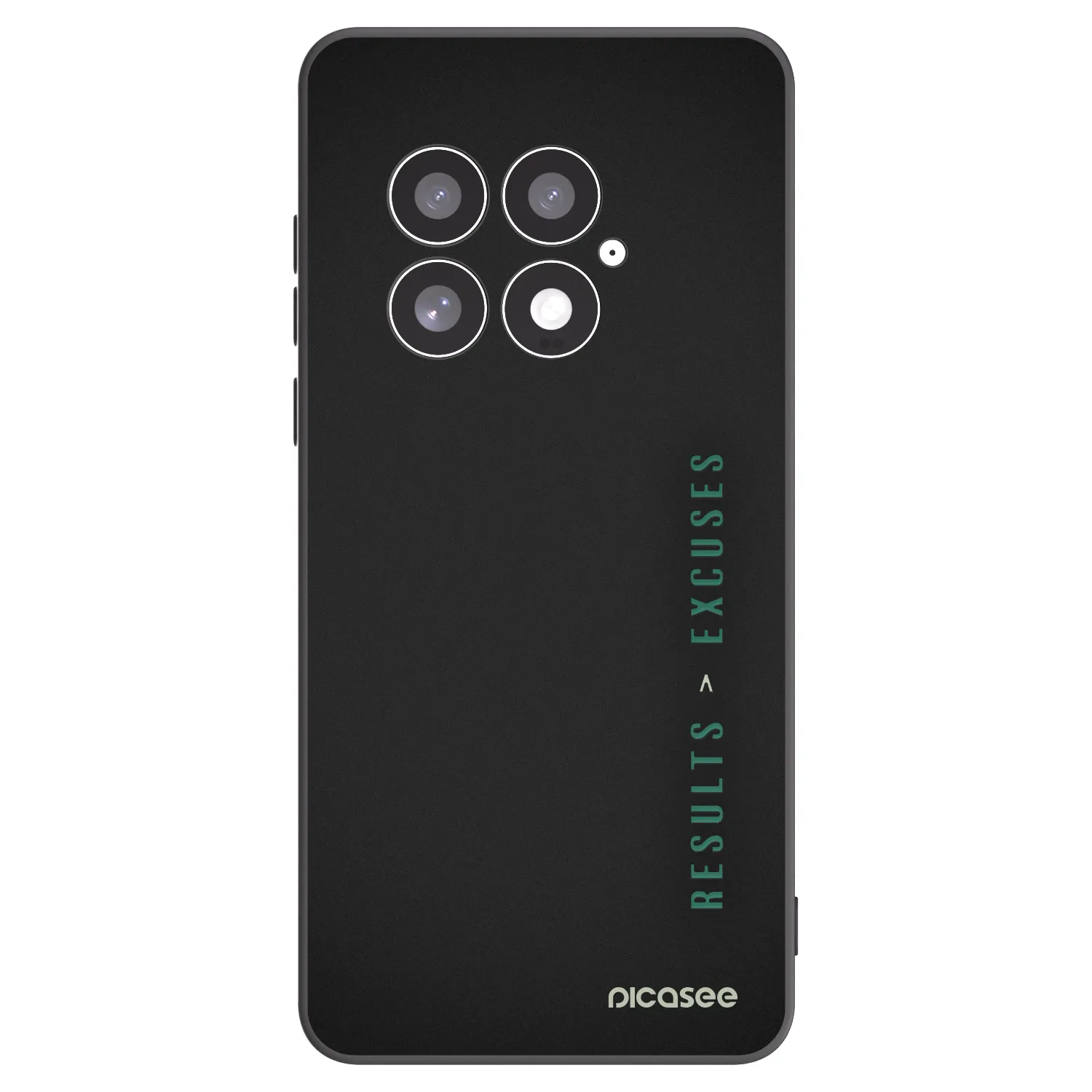 Picasee husă neagră din silicon pentru OnePlus 13 5G - Results x Excuses