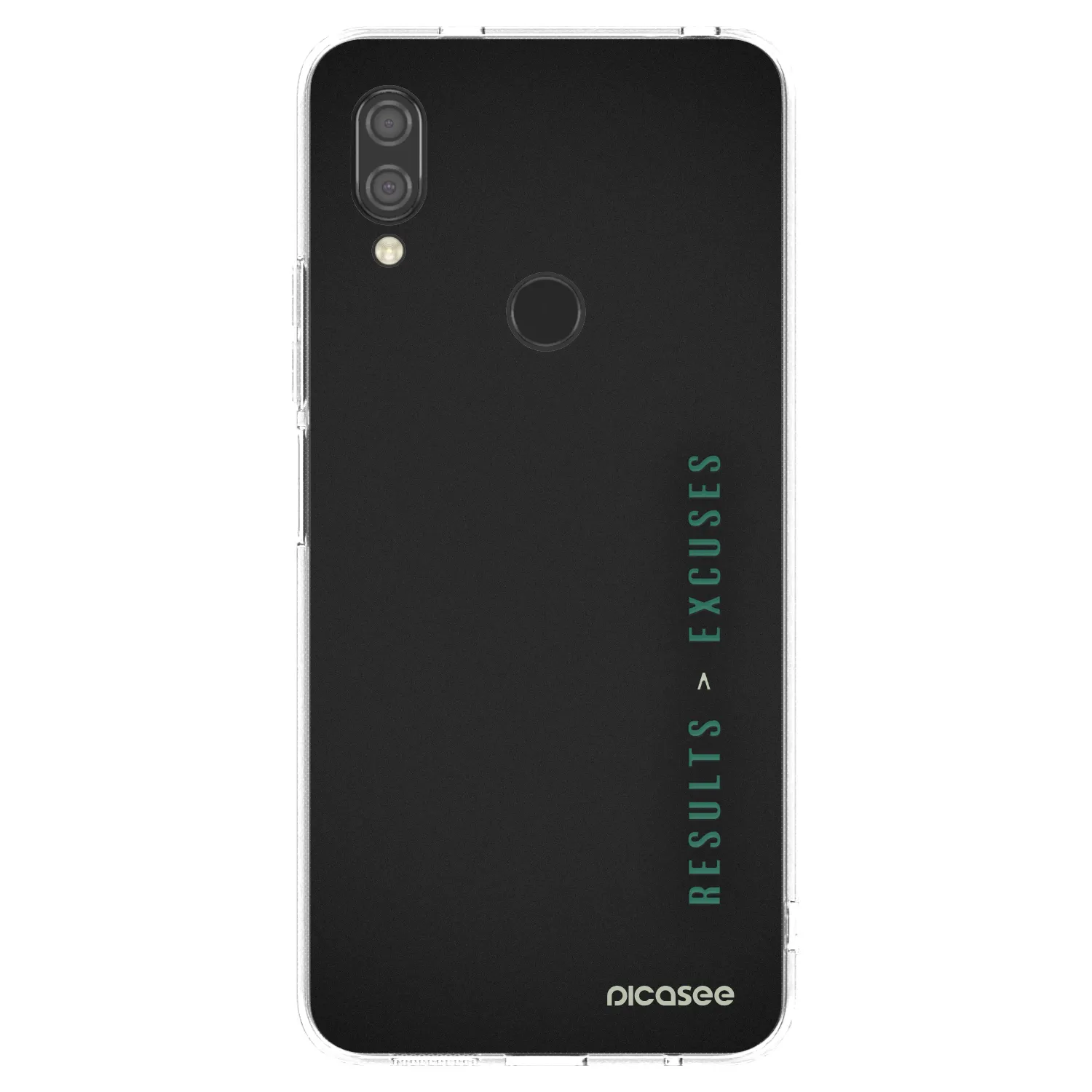 Picasee husă transparentă din silicon pentru Xiaomi Redmi 7 - Results x Excuses