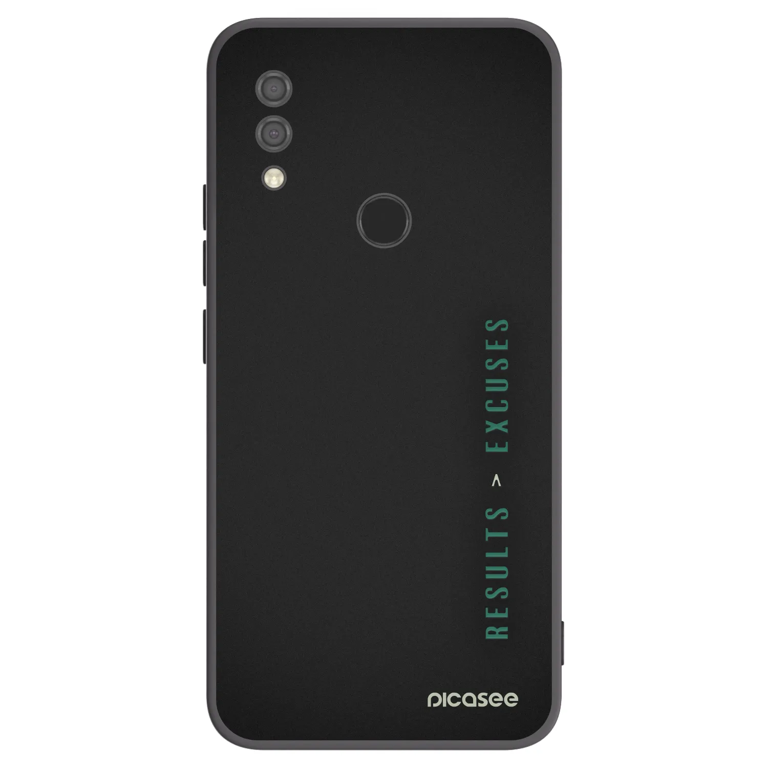 Picasee husă neagră din silicon pentru Xiaomi Redmi 7 - Results x Excuses