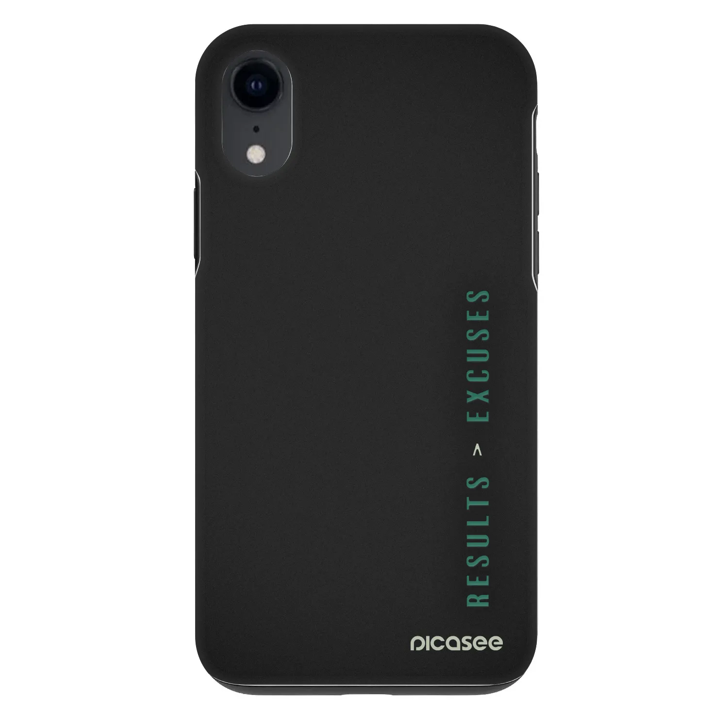 Picasee Fashion Case pentru Apple iPhone XR - Results x Excuses